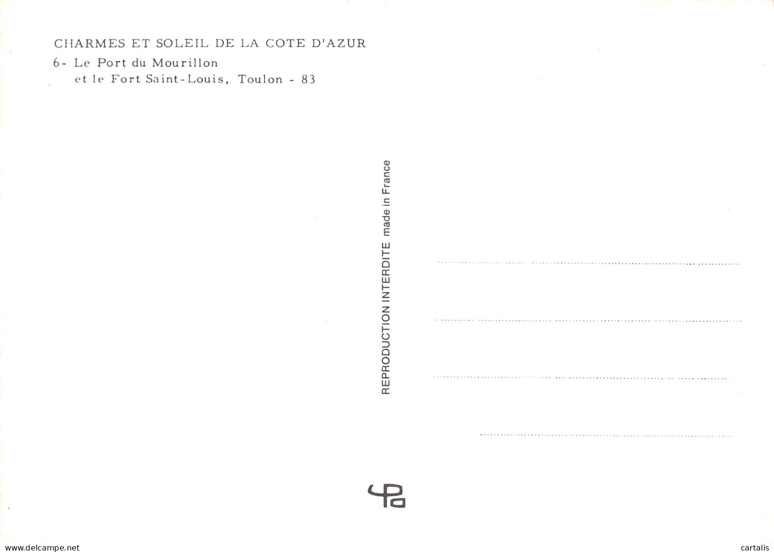 83-LE PORT DU MOURILLON-N°4209-B/0307 - Autres & Non Classés