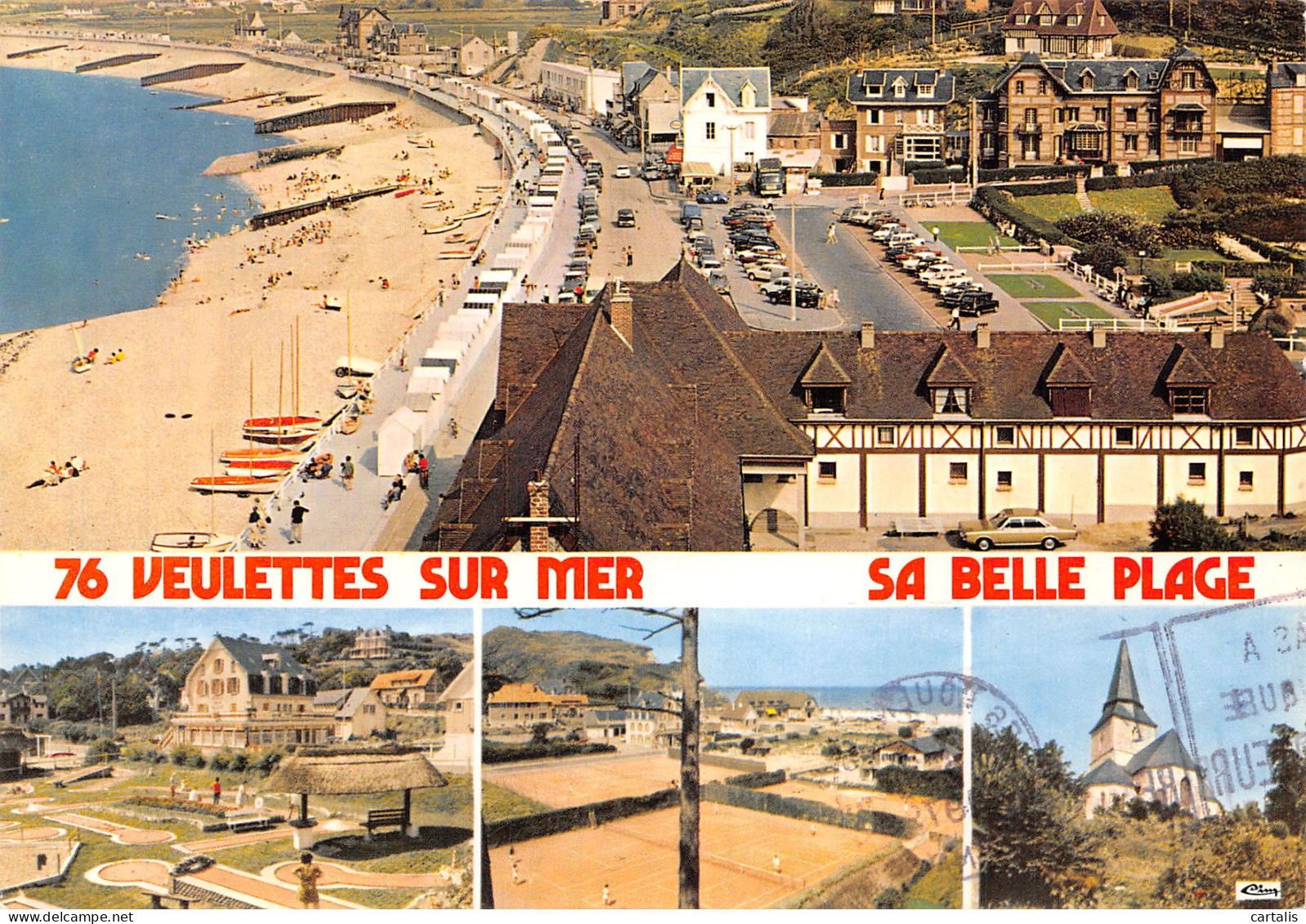 76-VEULETTES SUR MER-N°4209-B/0255 - Other & Unclassified