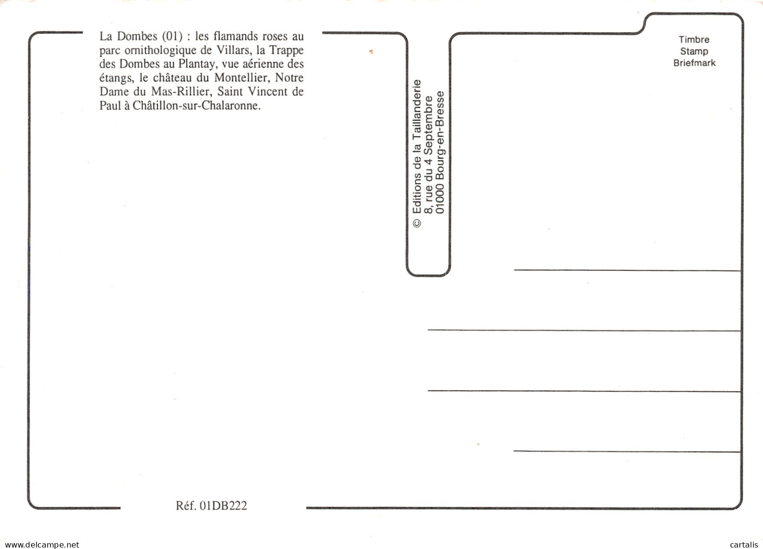 01-LA DOMBES-N°4209-B/0235 - Unclassified