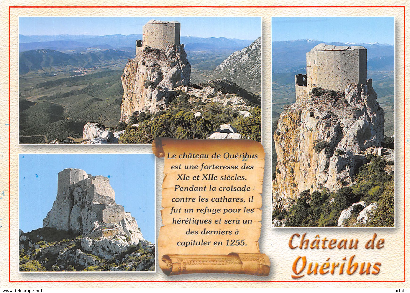 11-CHATEAU DE QUERIBUS-N°4209-B/0177 - Other & Unclassified