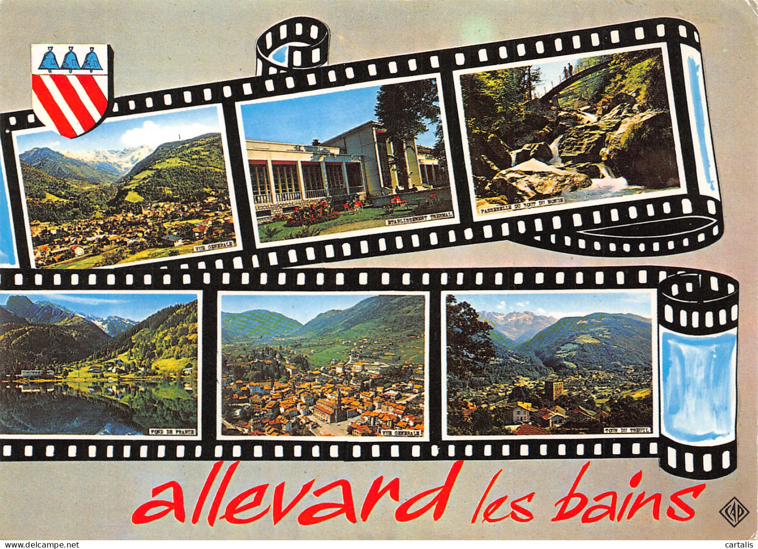 38-ALLEVARD LES BAINS-N°4209-B/0165 - Allevard