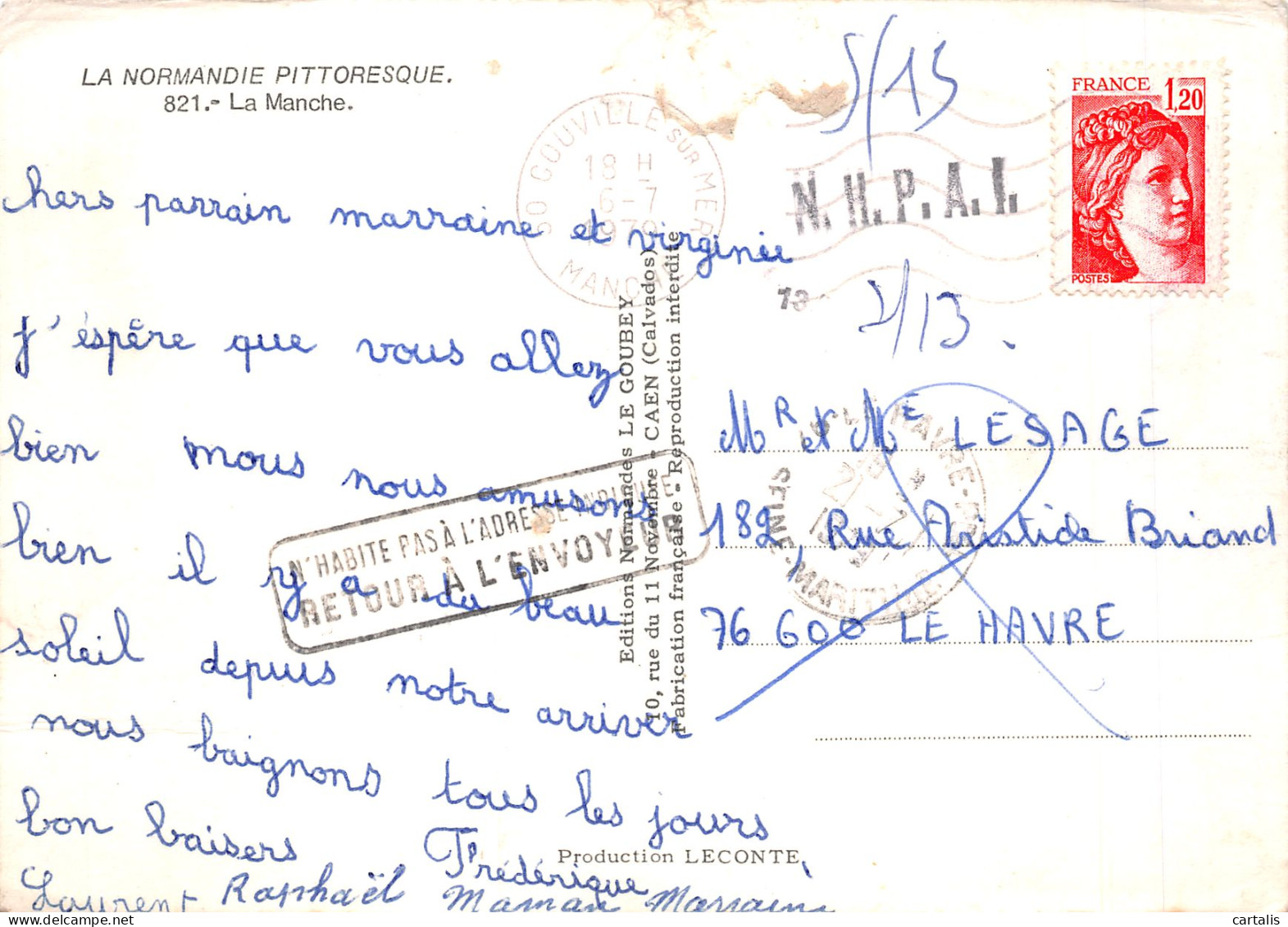 50-LA MANCHE-N°4209-B/0107 - Other & Unclassified