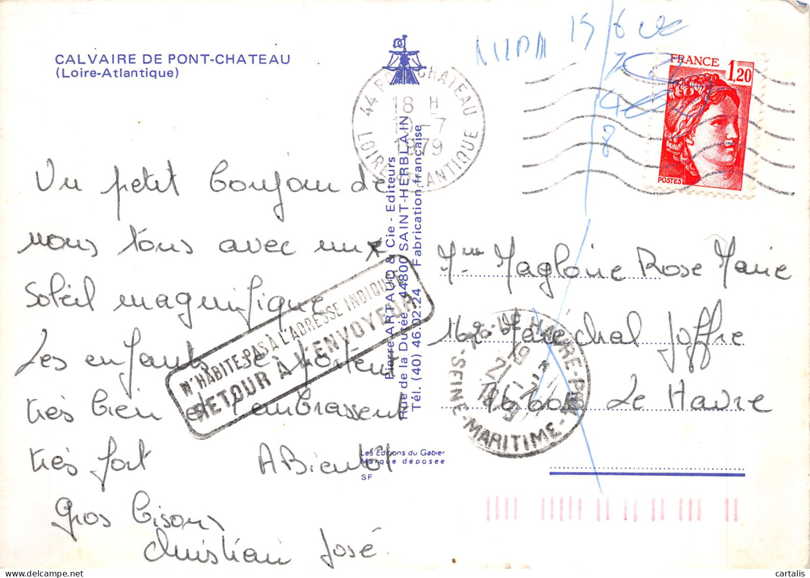 83-CAVALAIRE DE PONT CHATEAU-N°4209-B/0011 - Cavalaire-sur-Mer