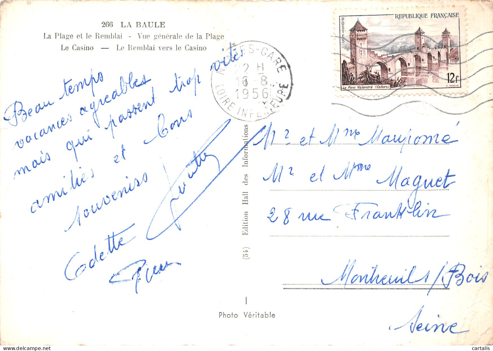 44-LA BAULE-N°4209-A/0353 - La Baule-Escoublac