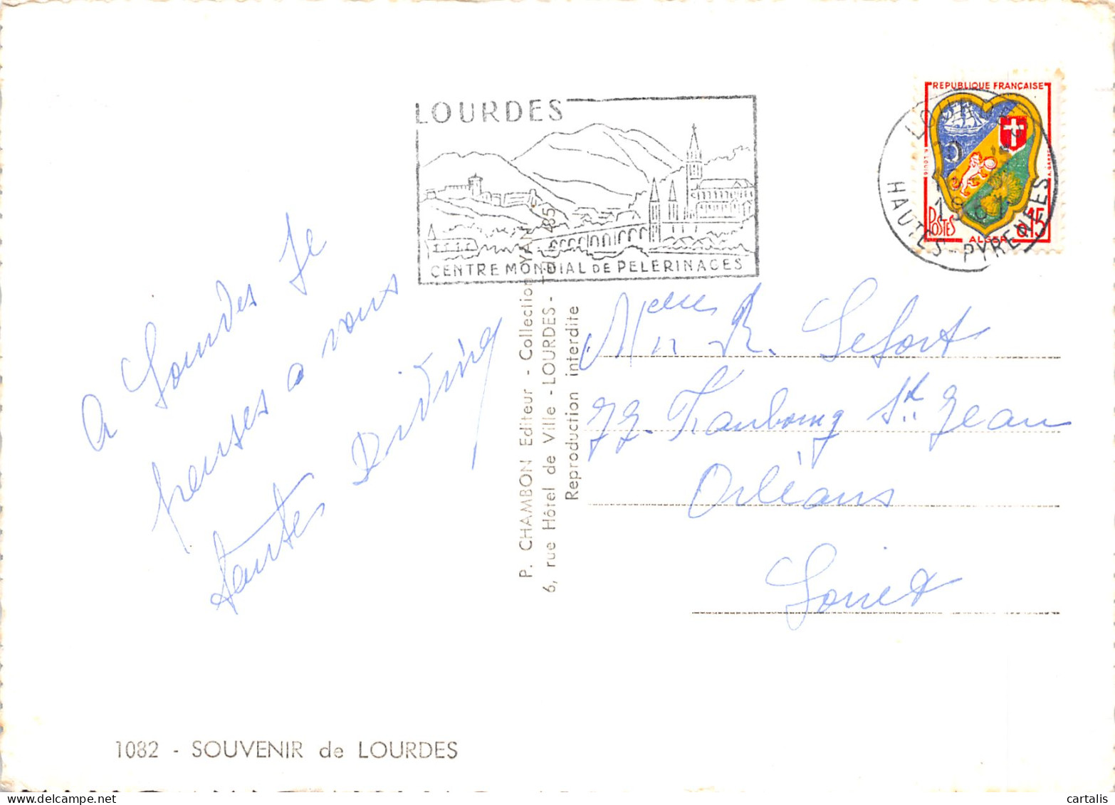 65-LOURDES-N°4209-A/0287 - Lourdes