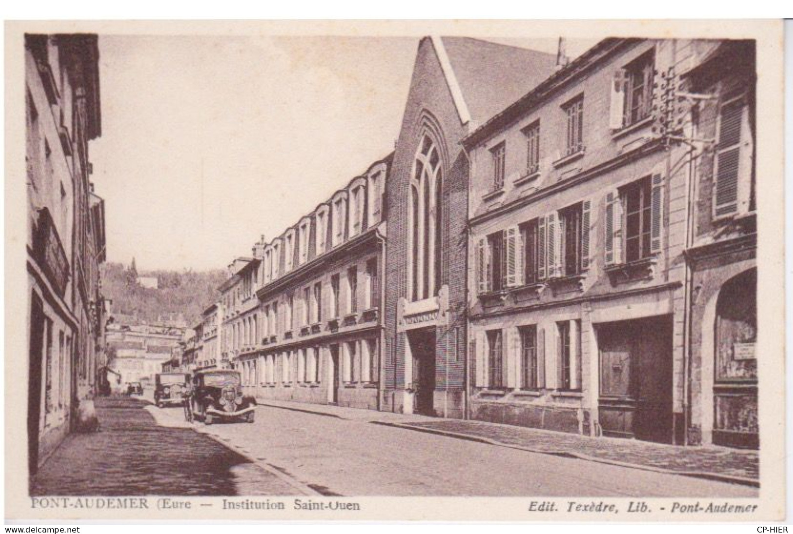 27 - EURE - PONT AUDEMER - LE BATIMENT DE L' INSTITUTION SAINT OUEN - Pont Audemer