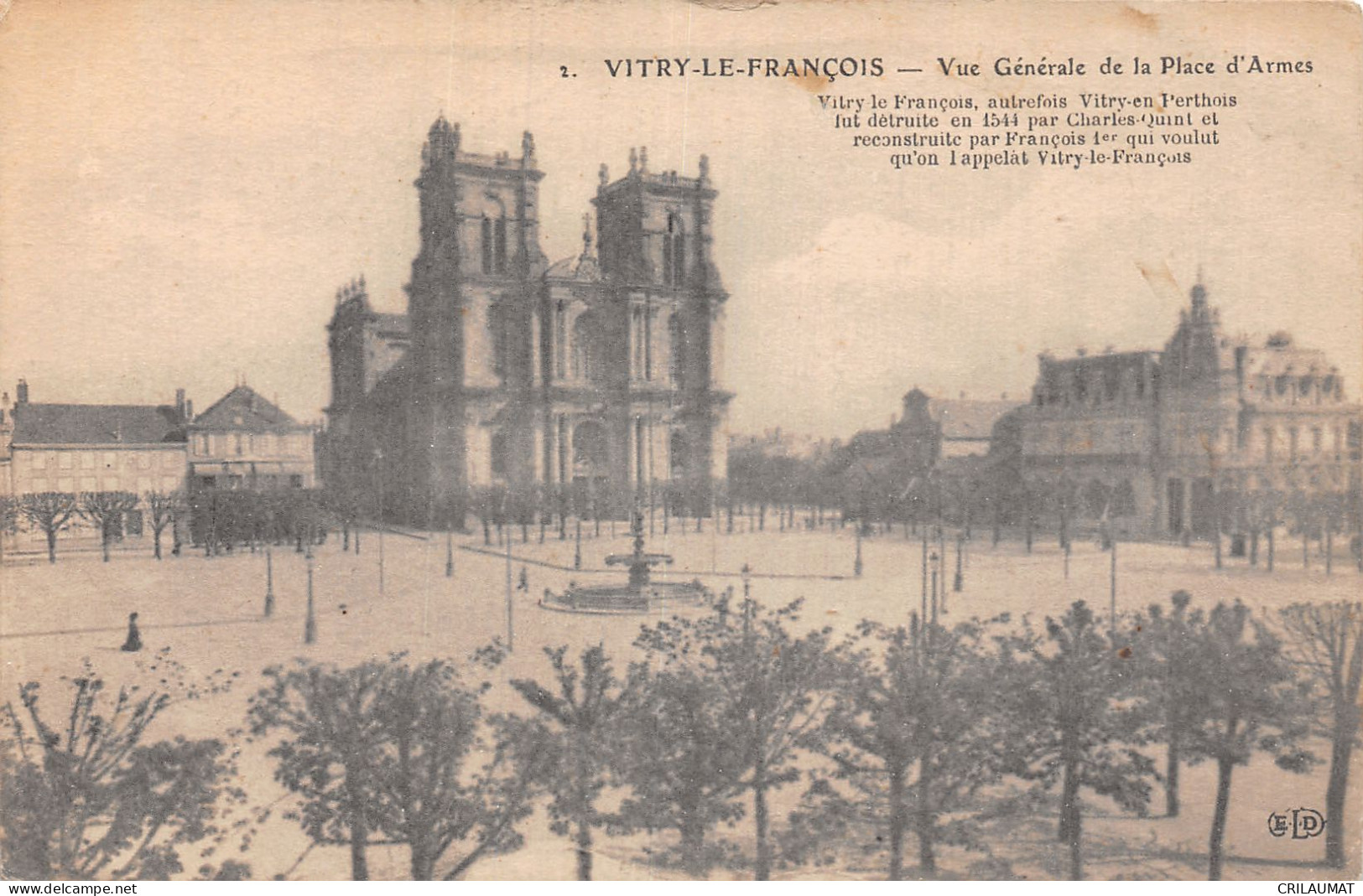 51-VITRY LE FRANCOIS-N°5152-F/0301 - Vitry-le-François