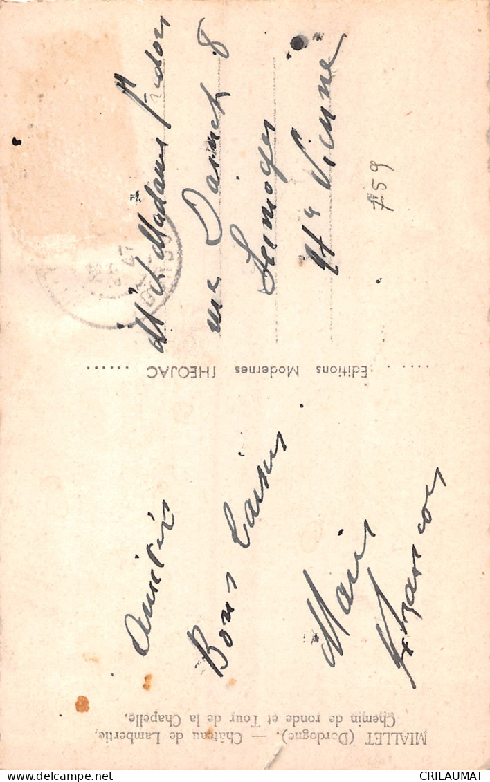 24-MIALLET-N°5152-E/0141 - Other & Unclassified
