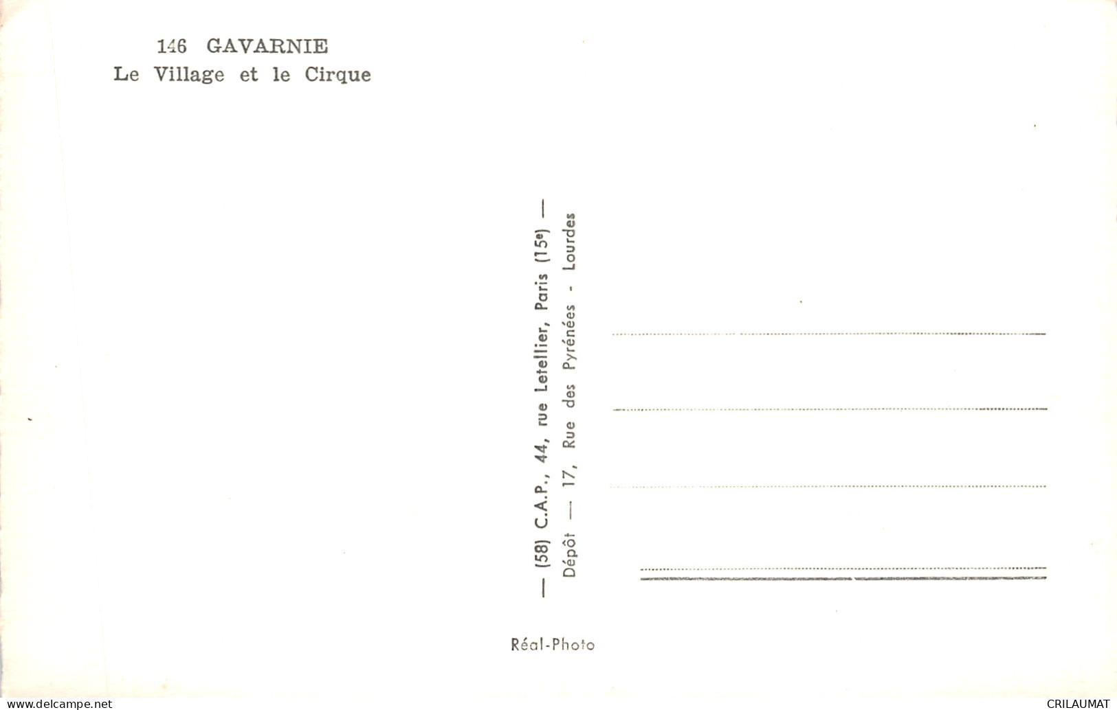 65-GAVARNIE-N°5152-E/0109 - Gavarnie