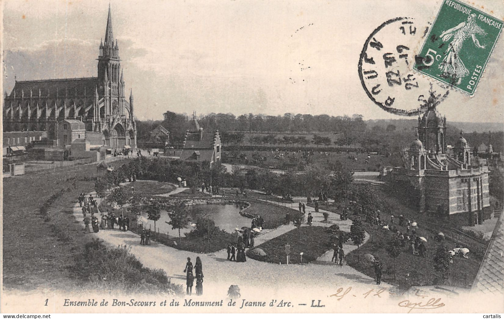 76-BONSECOURS-N°4209-E/0371 - Bonsecours