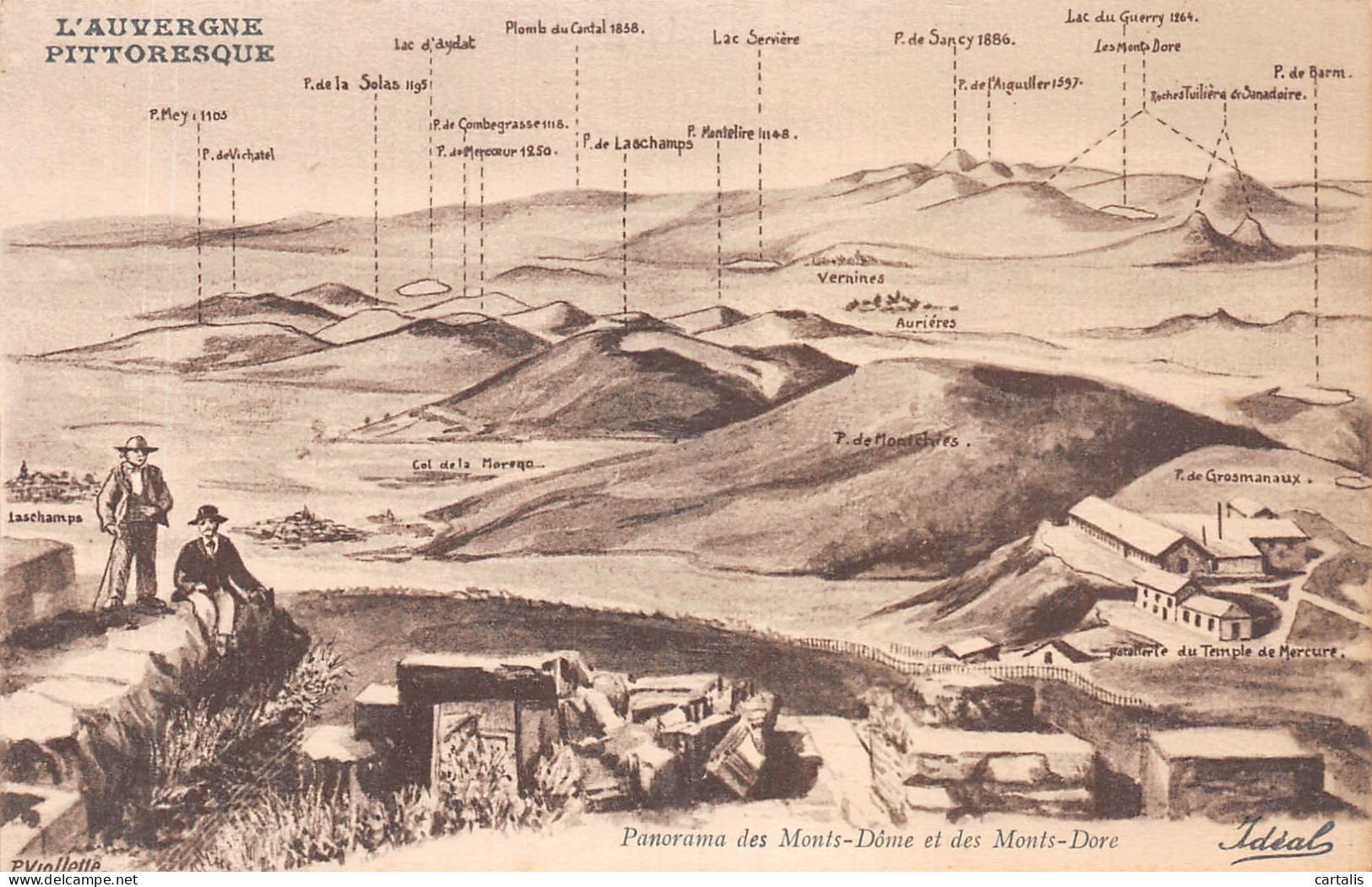 63-MONTS DOME-N°4209-E/0345 - Sonstige & Ohne Zuordnung