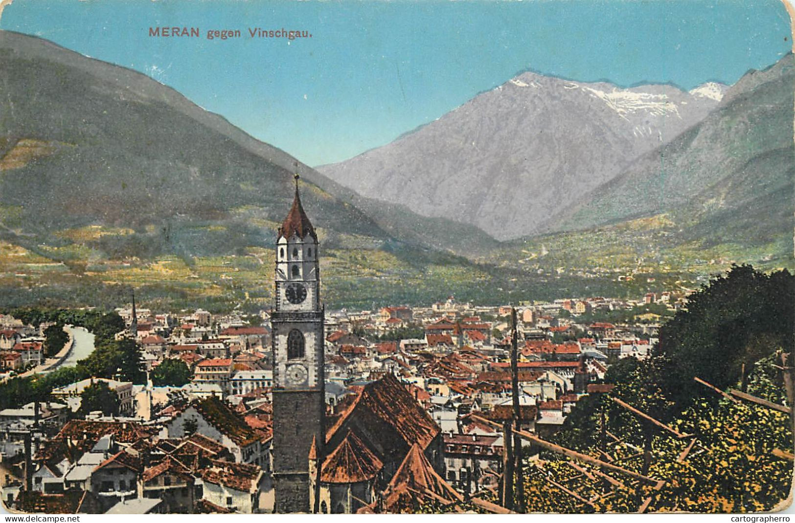 Postcard Italy Merano - Other & Unclassified