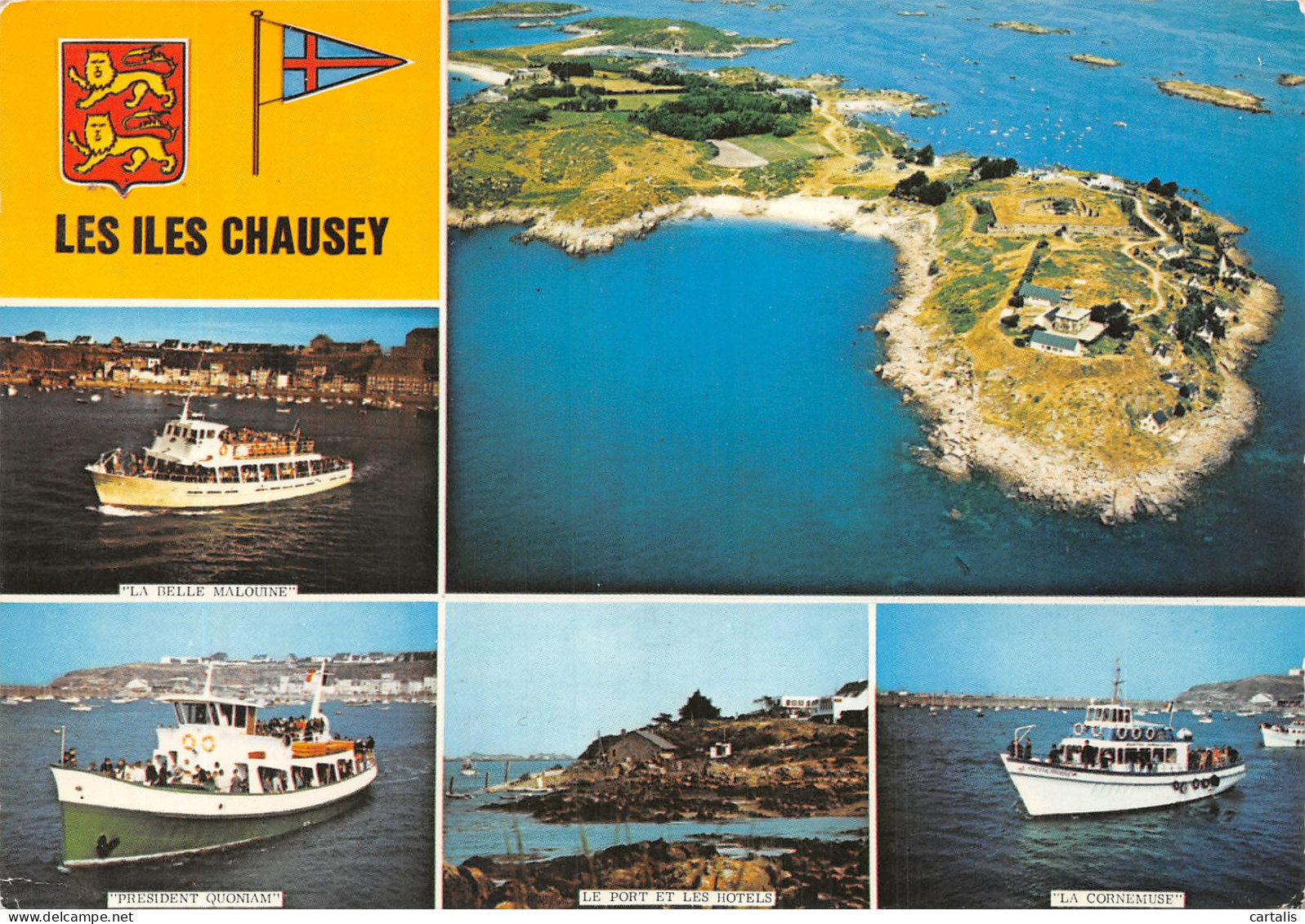 50-LES ILES CHAUSEY-N°4209-D/0383 - Autres & Non Classés