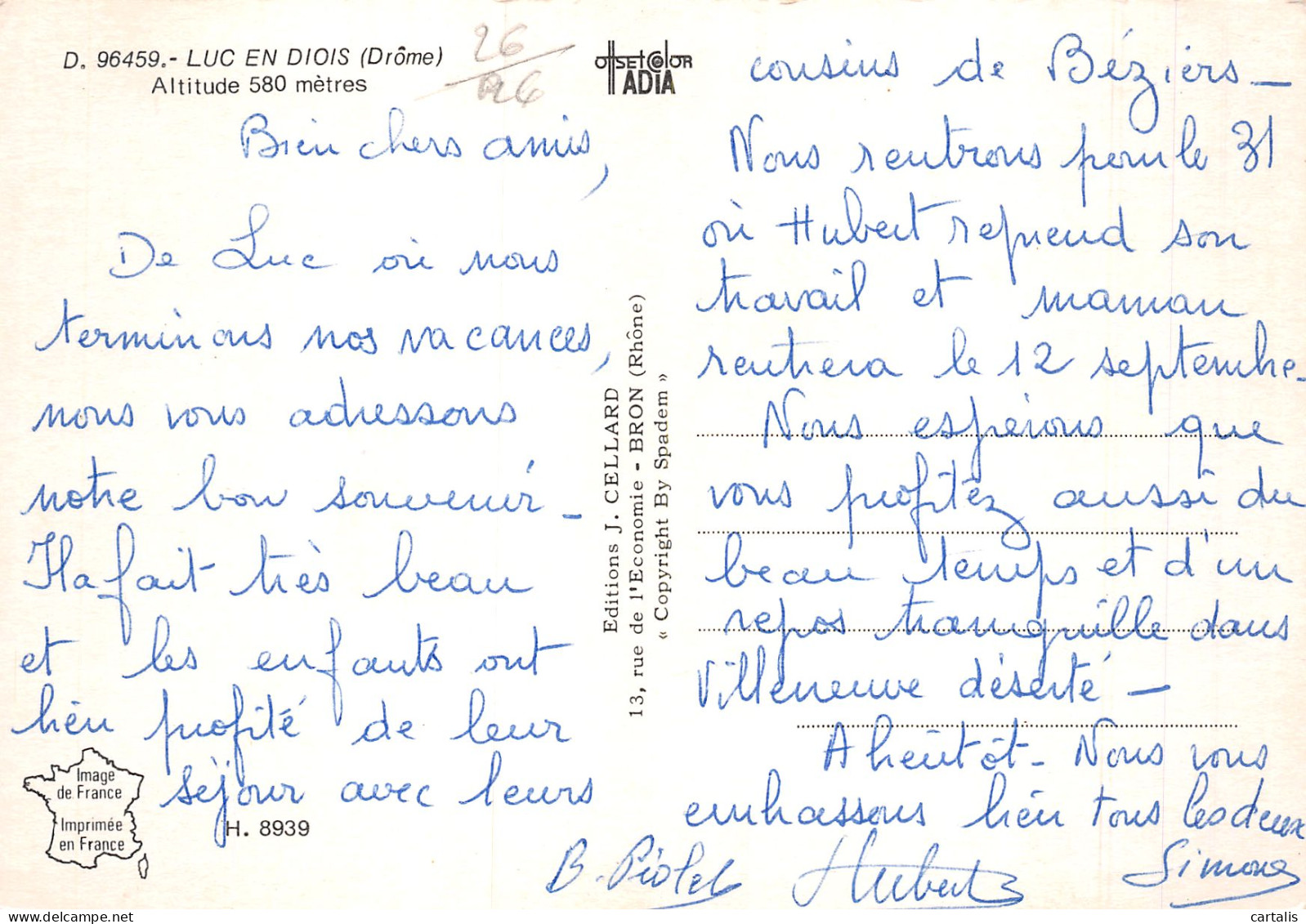 26-LUC EN DIOIS-N°4209-D/0213 - Luc-en-Diois