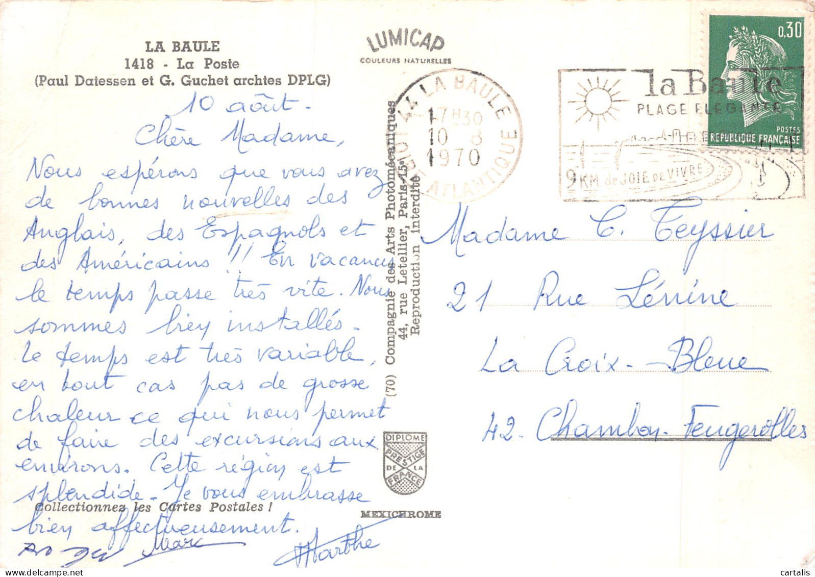 44-LA BAULE-N°4209-D/0193 - La Baule-Escoublac