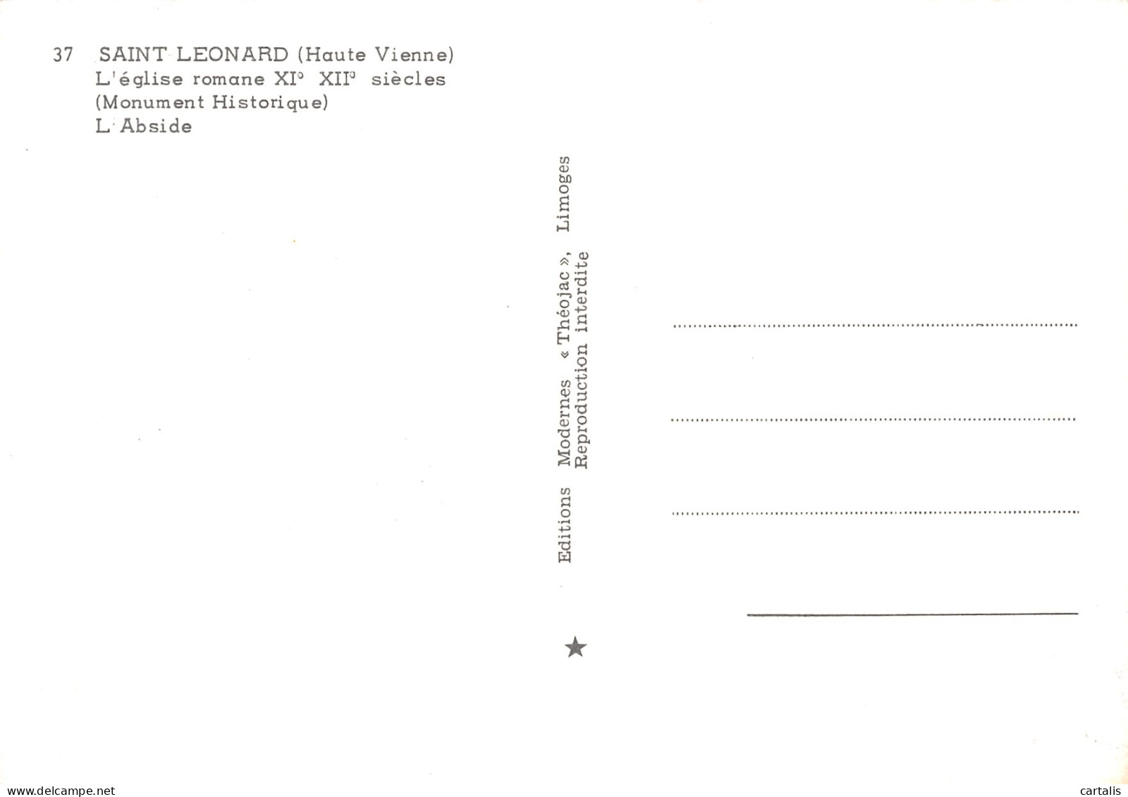 87-SAINT LEONARD-N°4209-D/0121 - Saint Leonard De Noblat