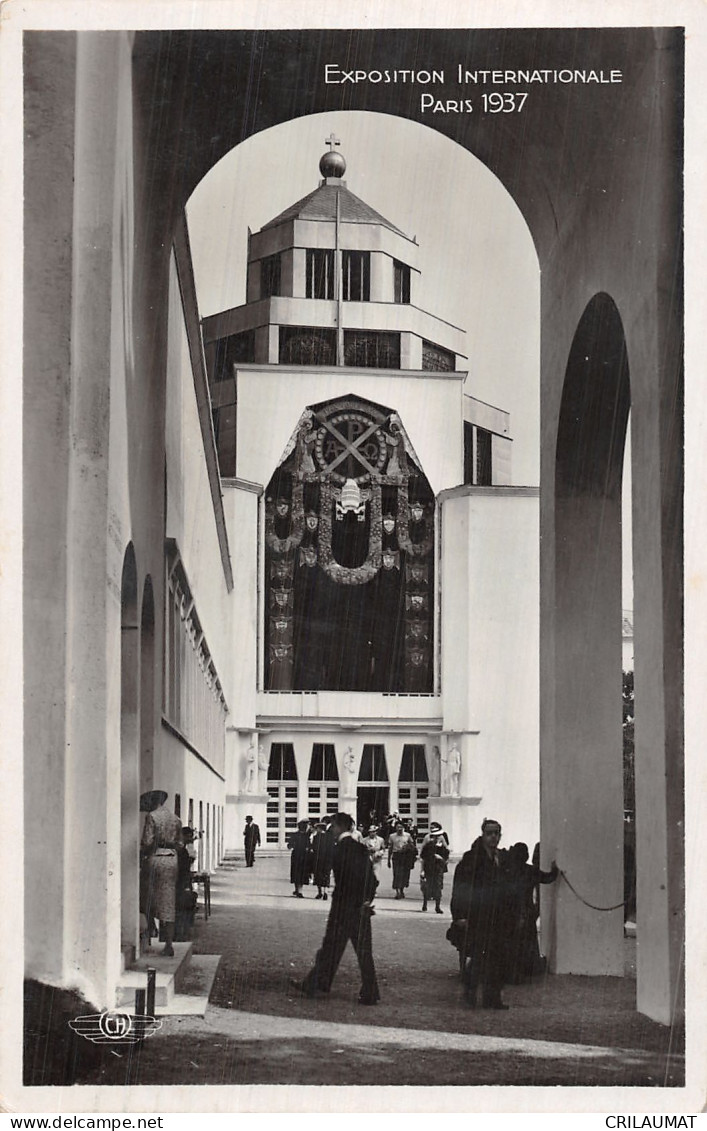 75-PARIS EXPOSITION INTERNATIONALE 1937 PAVILLON PONTIFICAL-N°5153-A/0205 - Ausstellungen