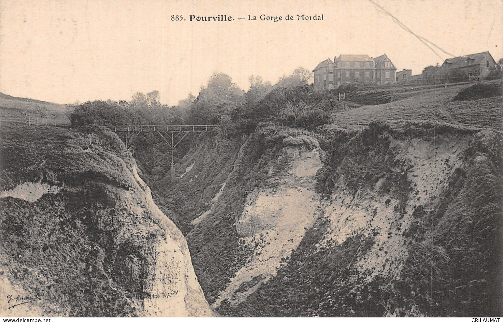 76-POURVILLE-N°5152-H/0325 - Other & Unclassified