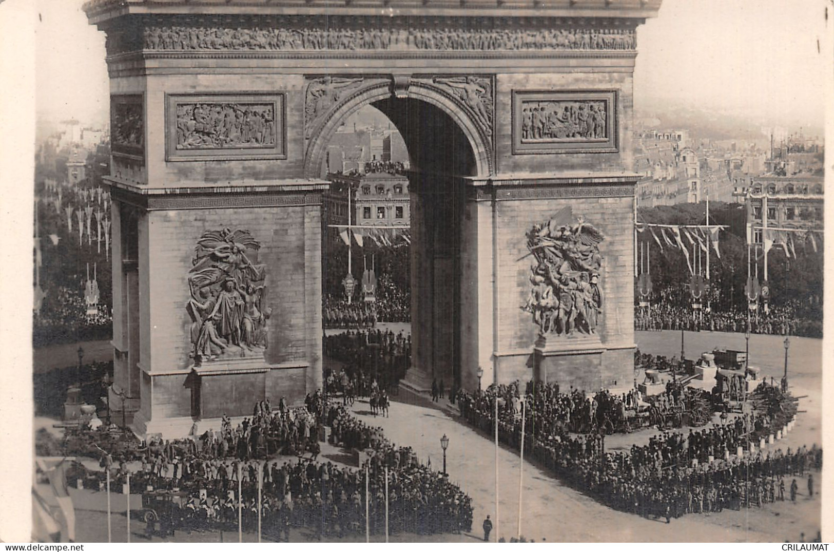 75-PARIS ARC DE TRIOMPHE-N°5152-H/0121 - Arc De Triomphe