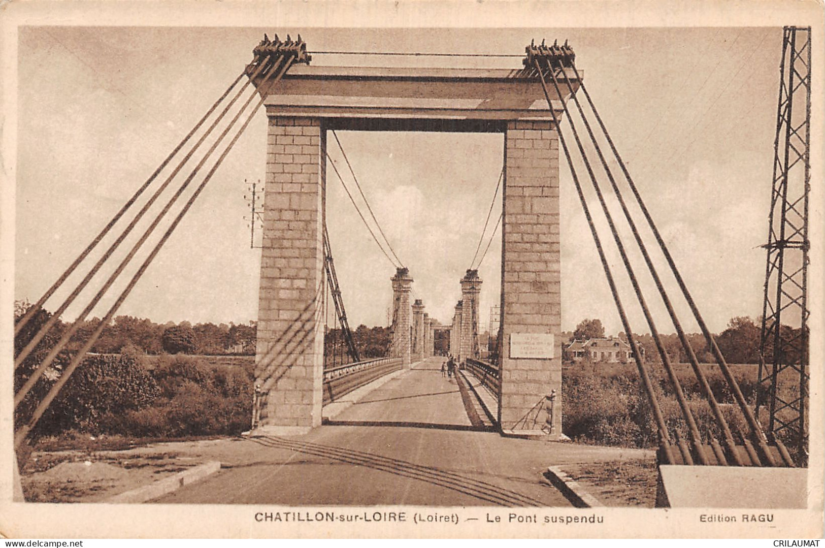 45-CHATILLON SUR LOIRE-N°5152-H/0029 - Chatillon Sur Loire