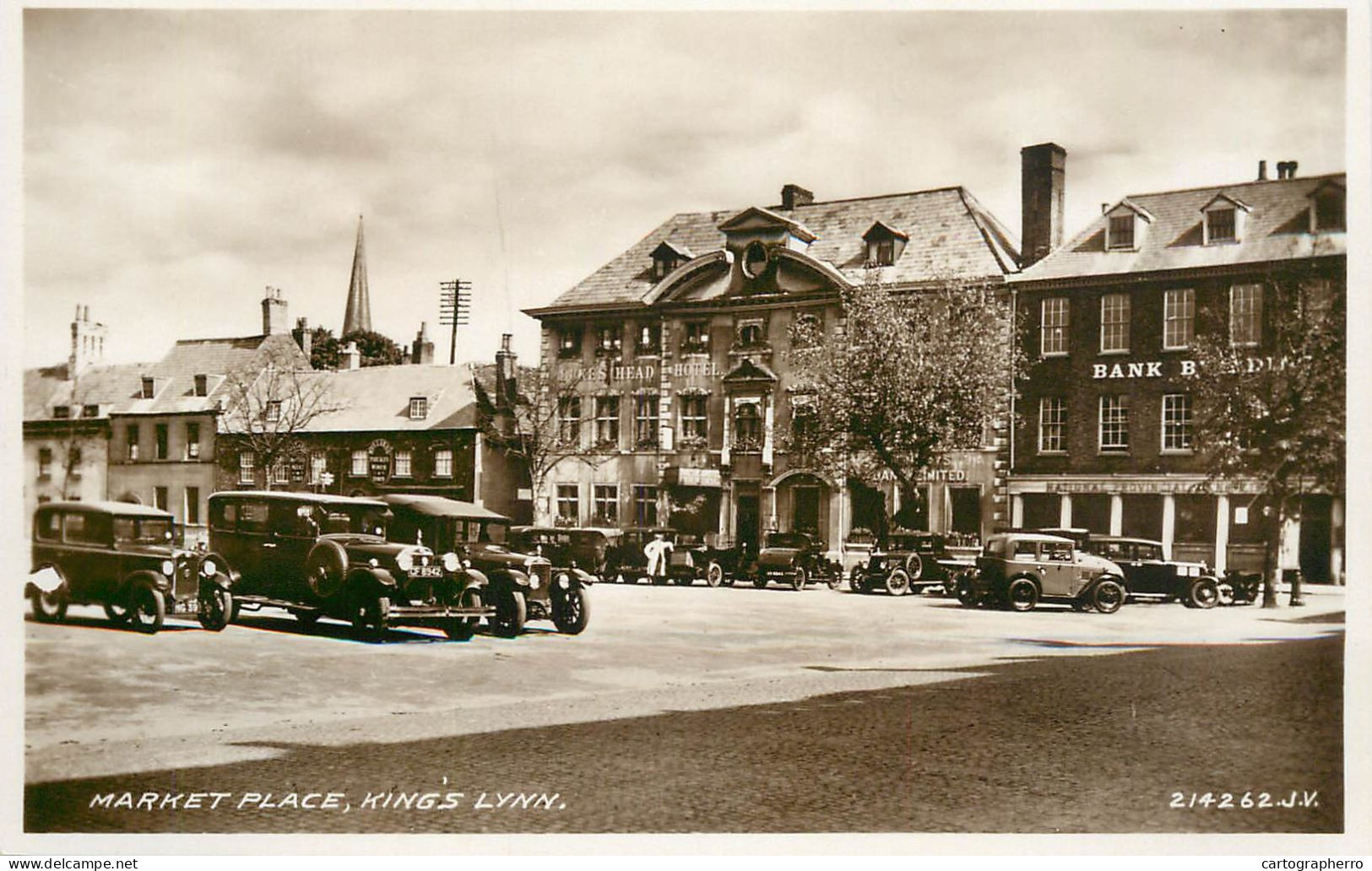 Kings Lynn Market Place 1944 - Andere & Zonder Classificatie