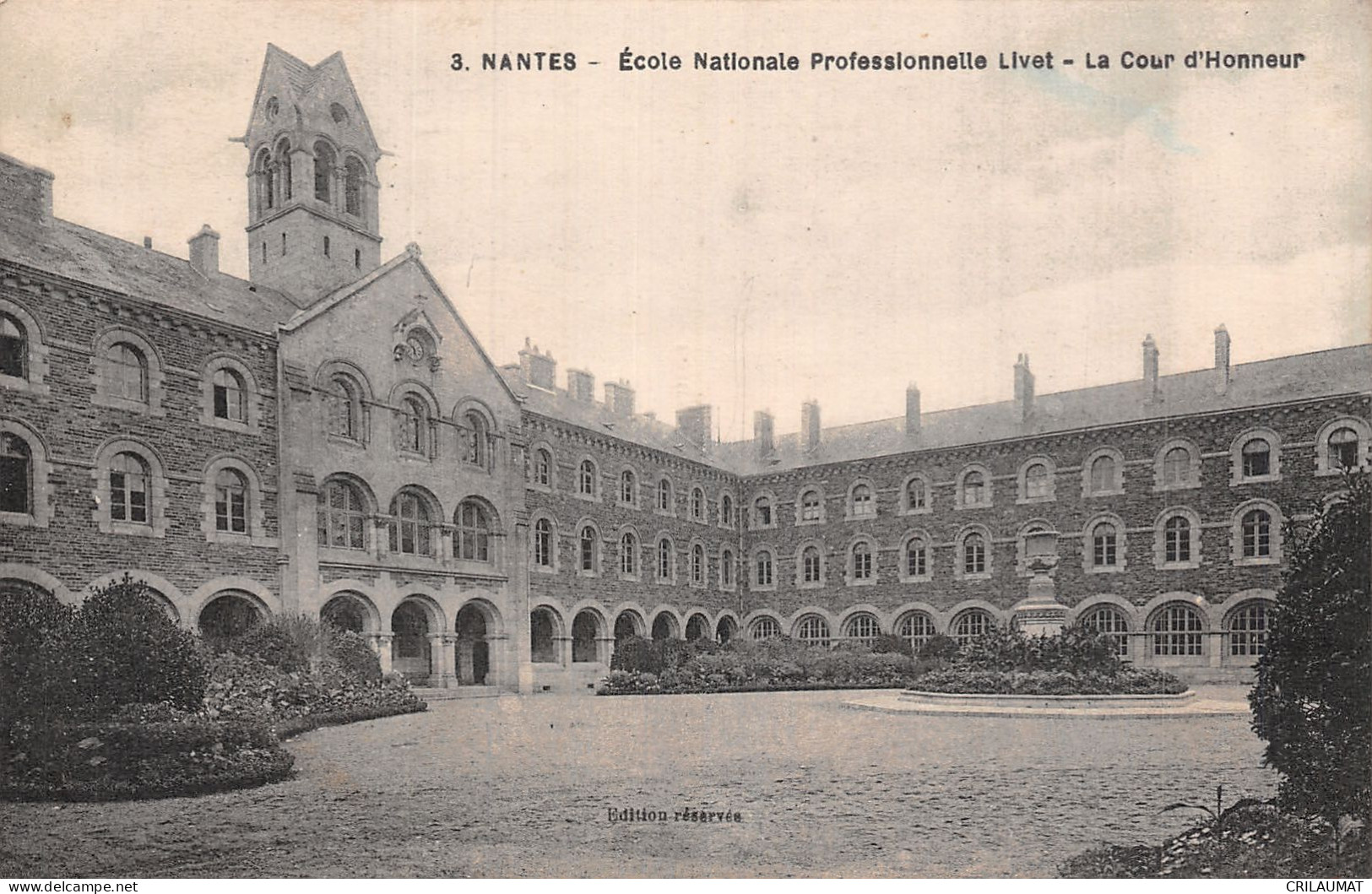 44-NANTES ECOLE NATIONALE PROFESSIONNELLE LIVET-N°5153-D/0117 - Nantes