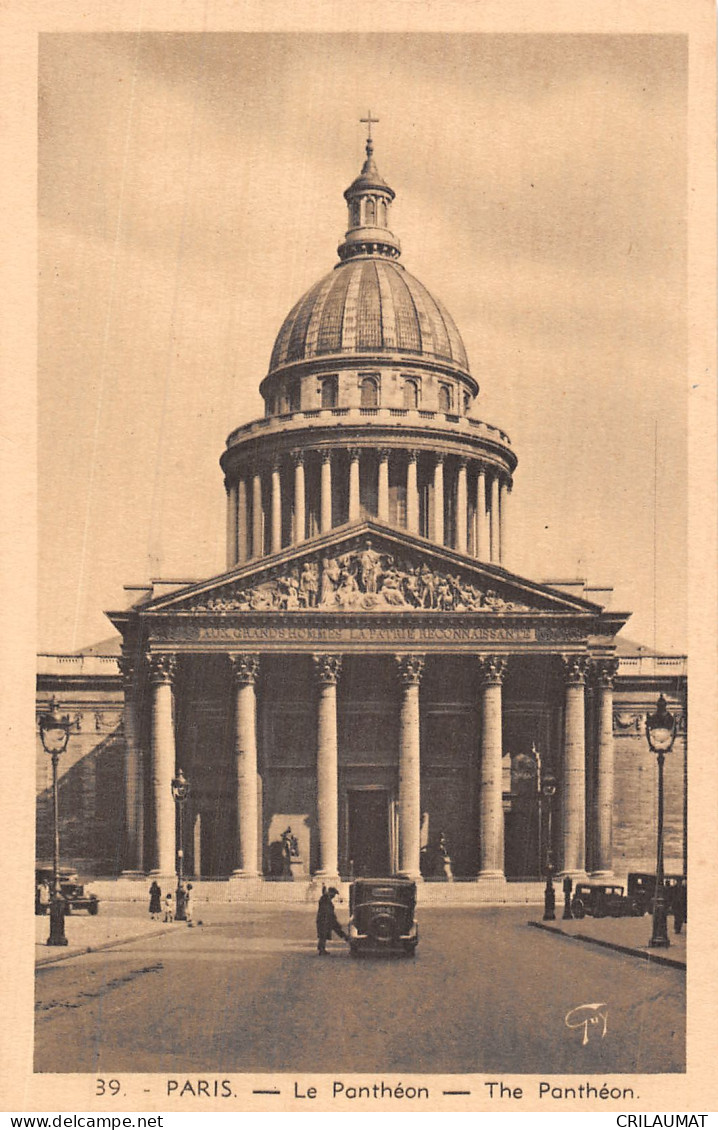 75-PARIS LE PANTHEON-N°5153-D/0101 - Pantheon