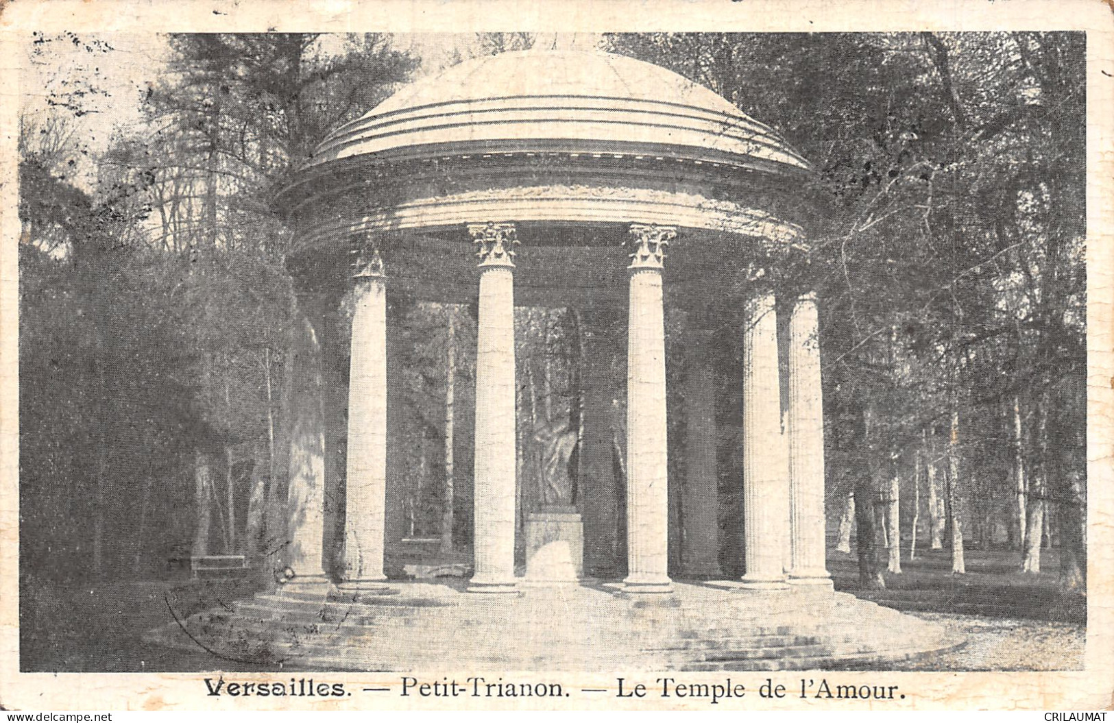 78-VERSAILLES LE TEMPLE DE L AMOUR-N°5153-D/0039 - Versailles (Château)