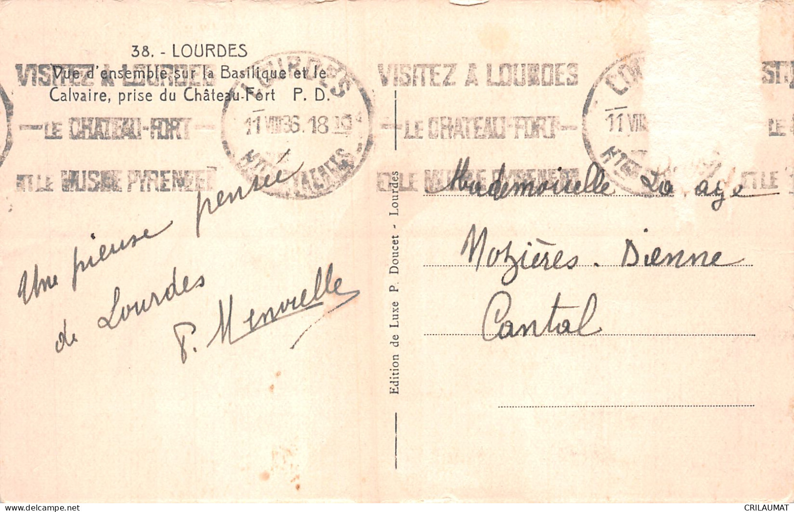 65-LOURDES-N°5153-C/0203 - Lourdes