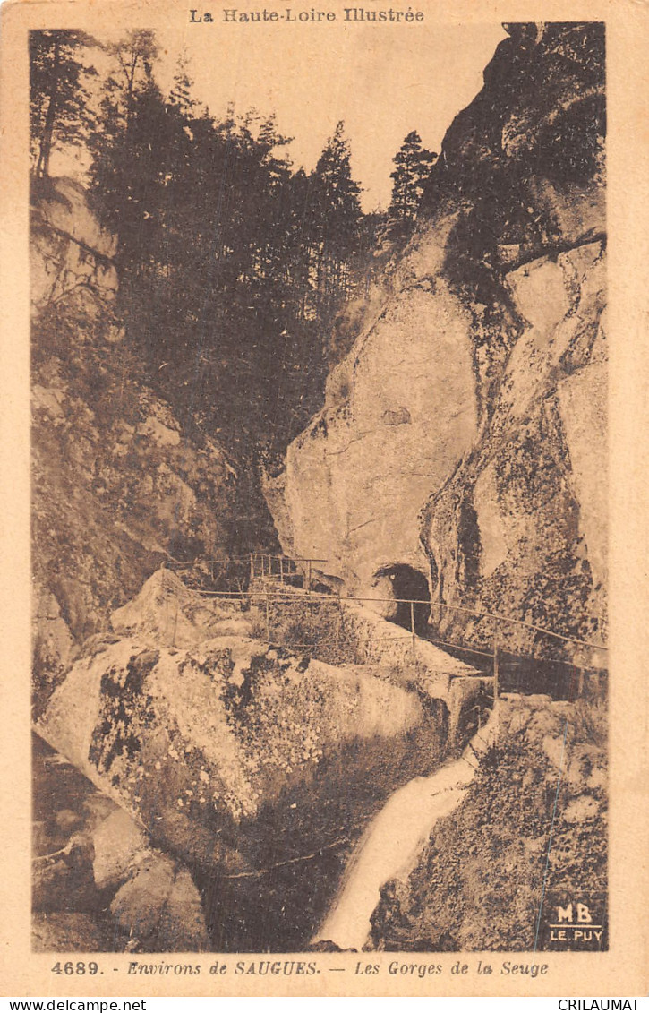 43-LES GORGES DE LA SEUGE-N°5153-C/0135 - Sonstige & Ohne Zuordnung