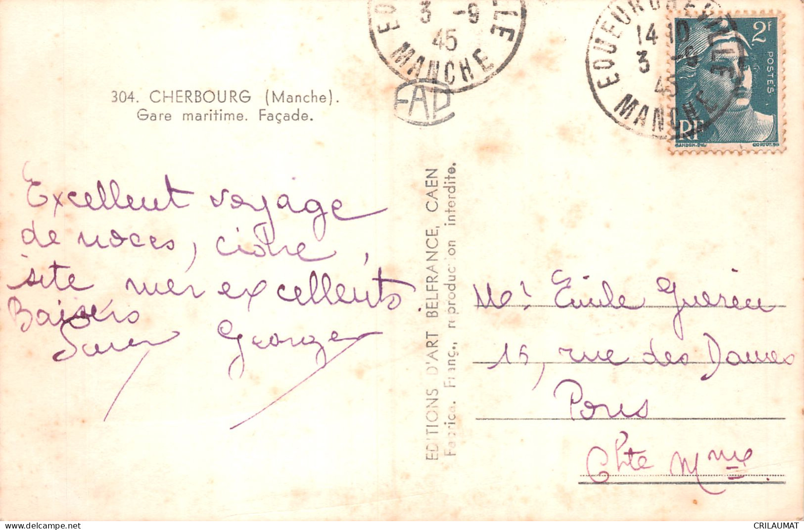 50-CHERBOURG-N°5153-B/0291 - Cherbourg