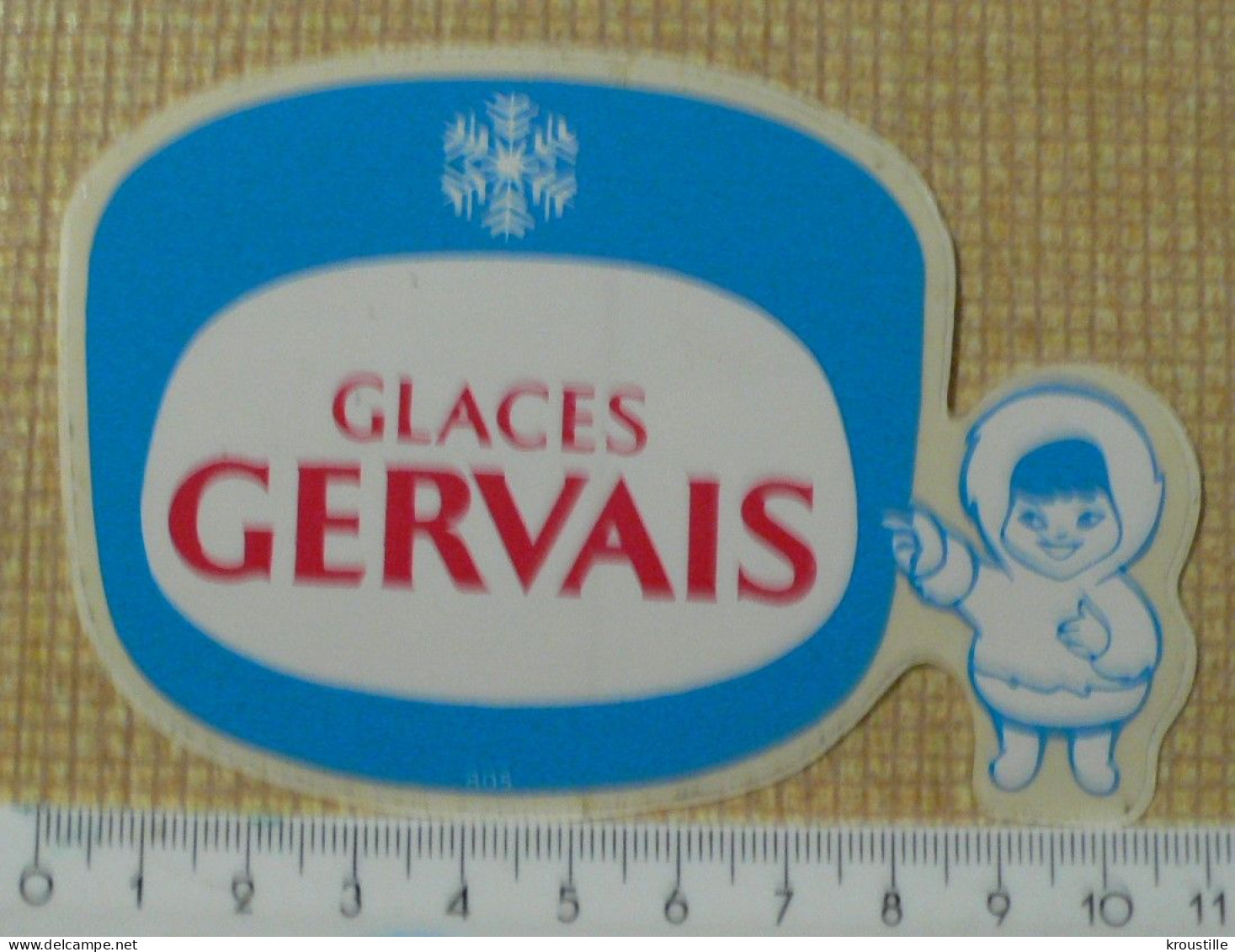 AUTOCOLLANT GLACES GERVAIS - Stickers