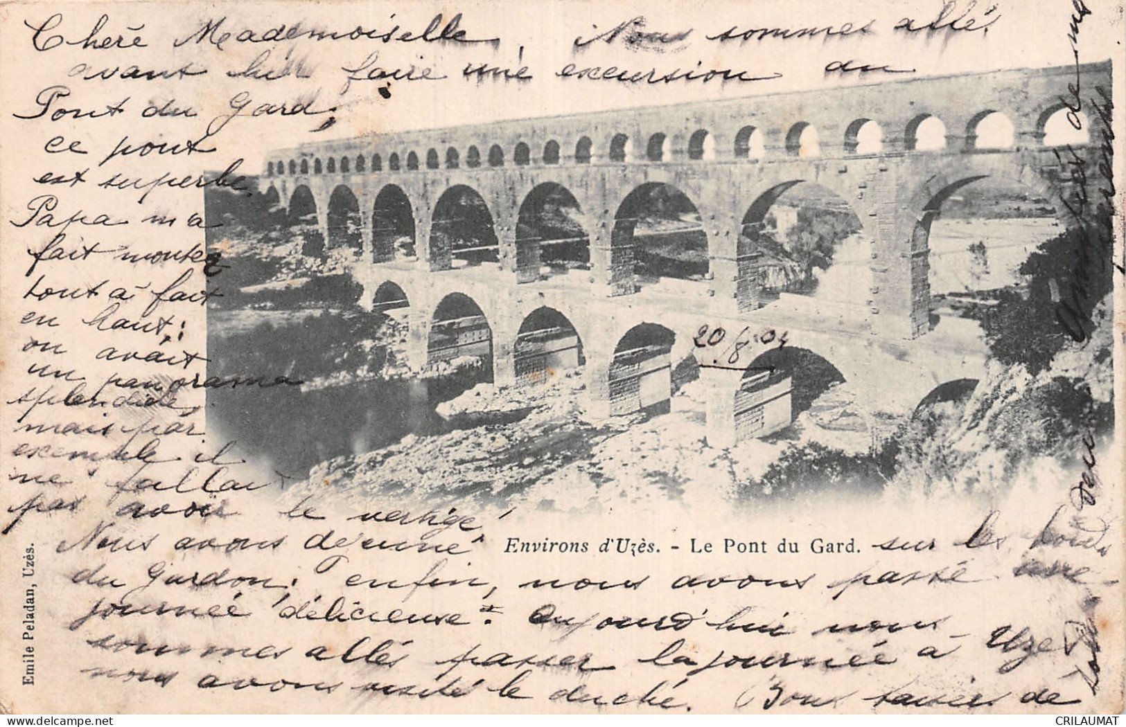 30-LE PONT DU GARD-N°5153-B/0183 - Other & Unclassified