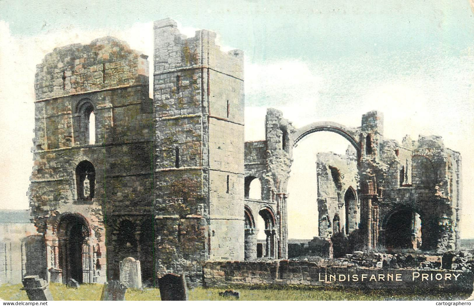 England Holy Island Lindisfarne Priory - Autres & Non Classés