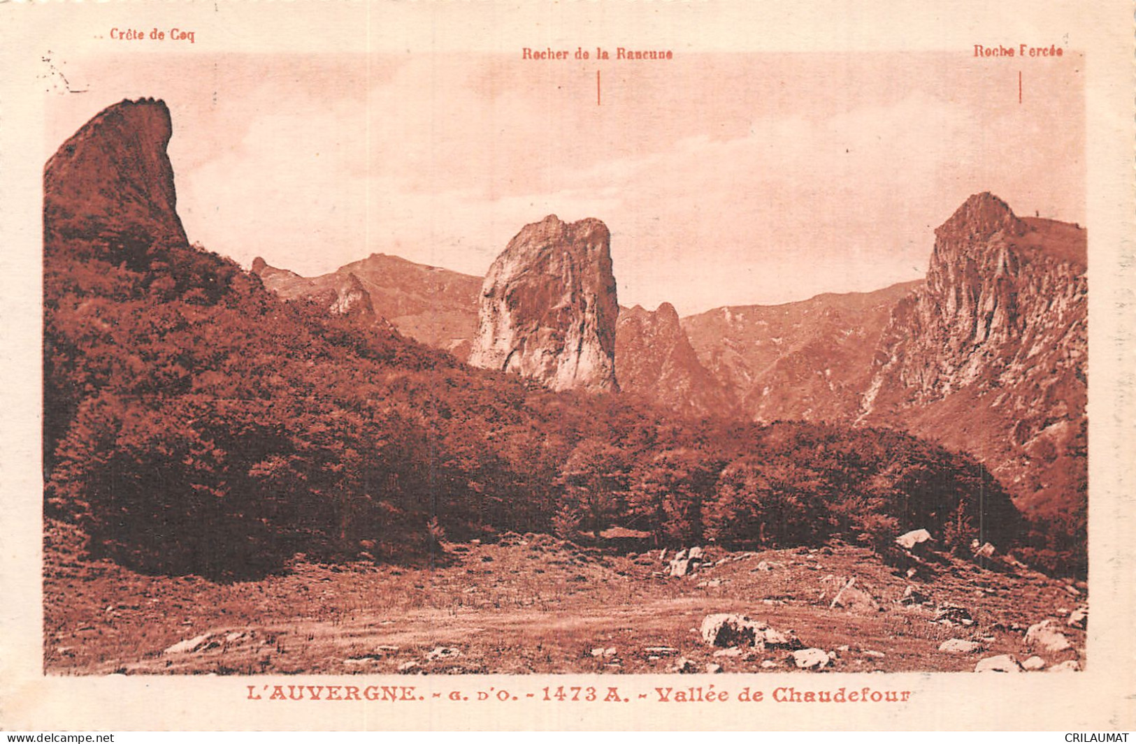 63-VALLEE DE CHAUDEFOUR-N°5153-F/0299 - Sonstige & Ohne Zuordnung