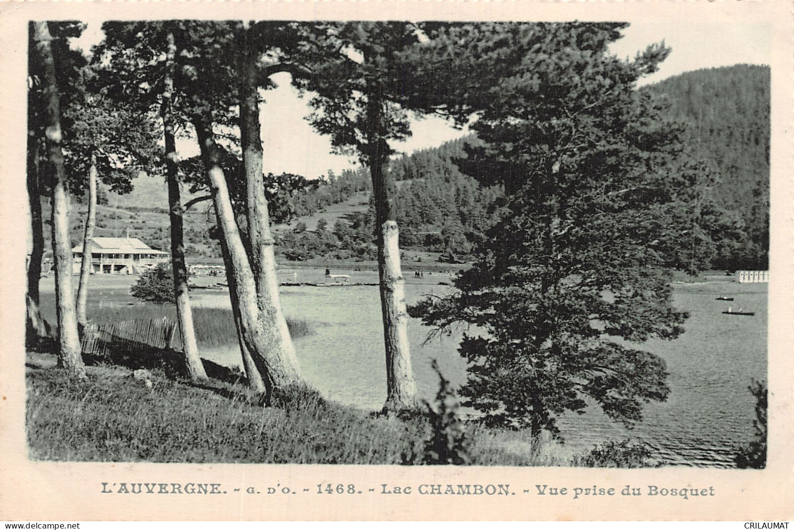 63-LAC CHAMBON-N°5153-F/0297 - Sonstige & Ohne Zuordnung