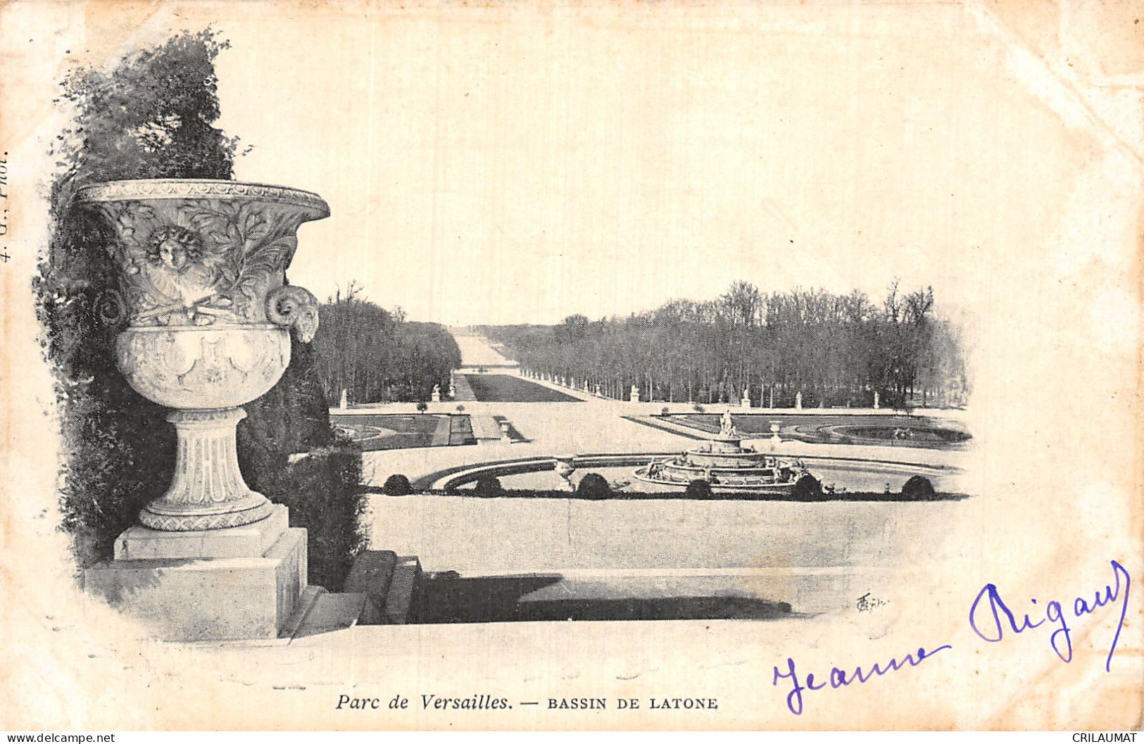 78-VERSAILLES LE PARC BASSIN DE LATONE-N°5153-F/0241 - Versailles (Château)