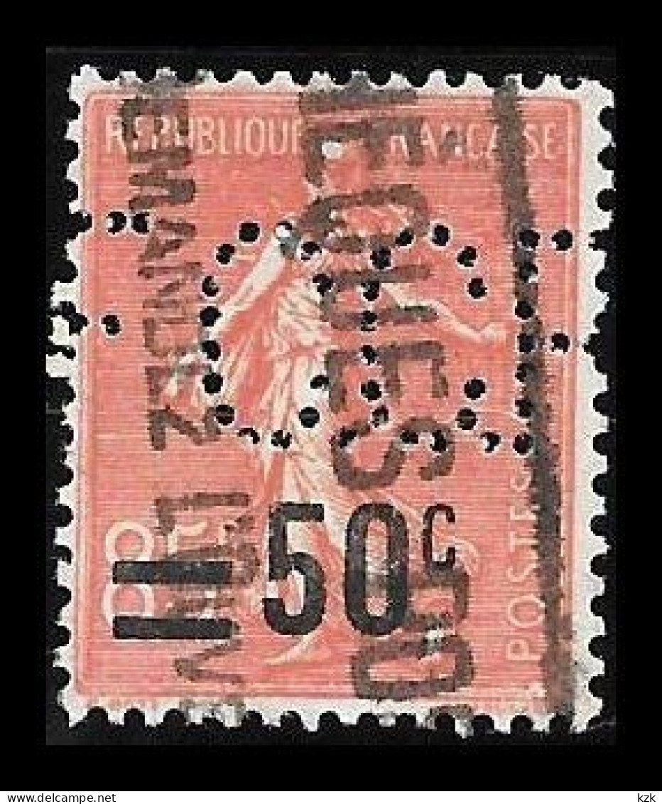 1 04	19	19	N°	221	Perforé	-	CCF 64	-	CREDIT COMMERCIAL DE FRANCE - Used Stamps