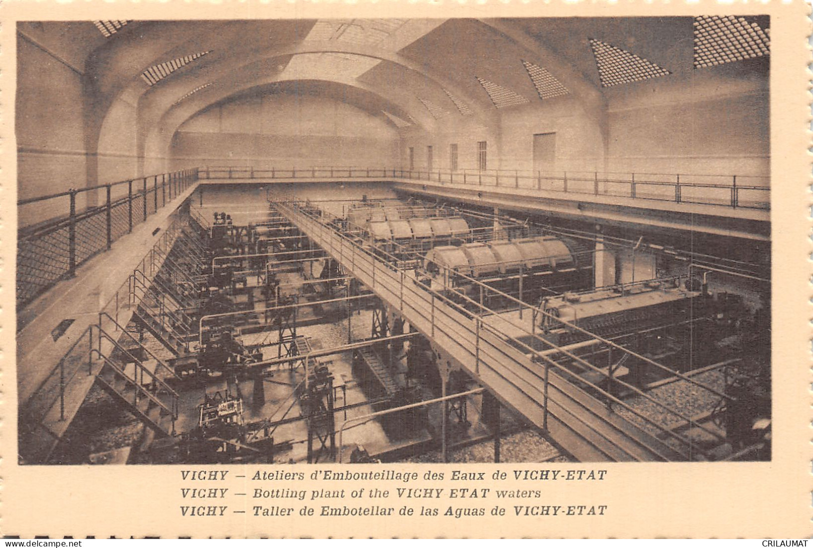 03-VICHY ATELIERS D EMBOUTEILLAGE DES EAUX -N°5153-D/0239 - Vichy