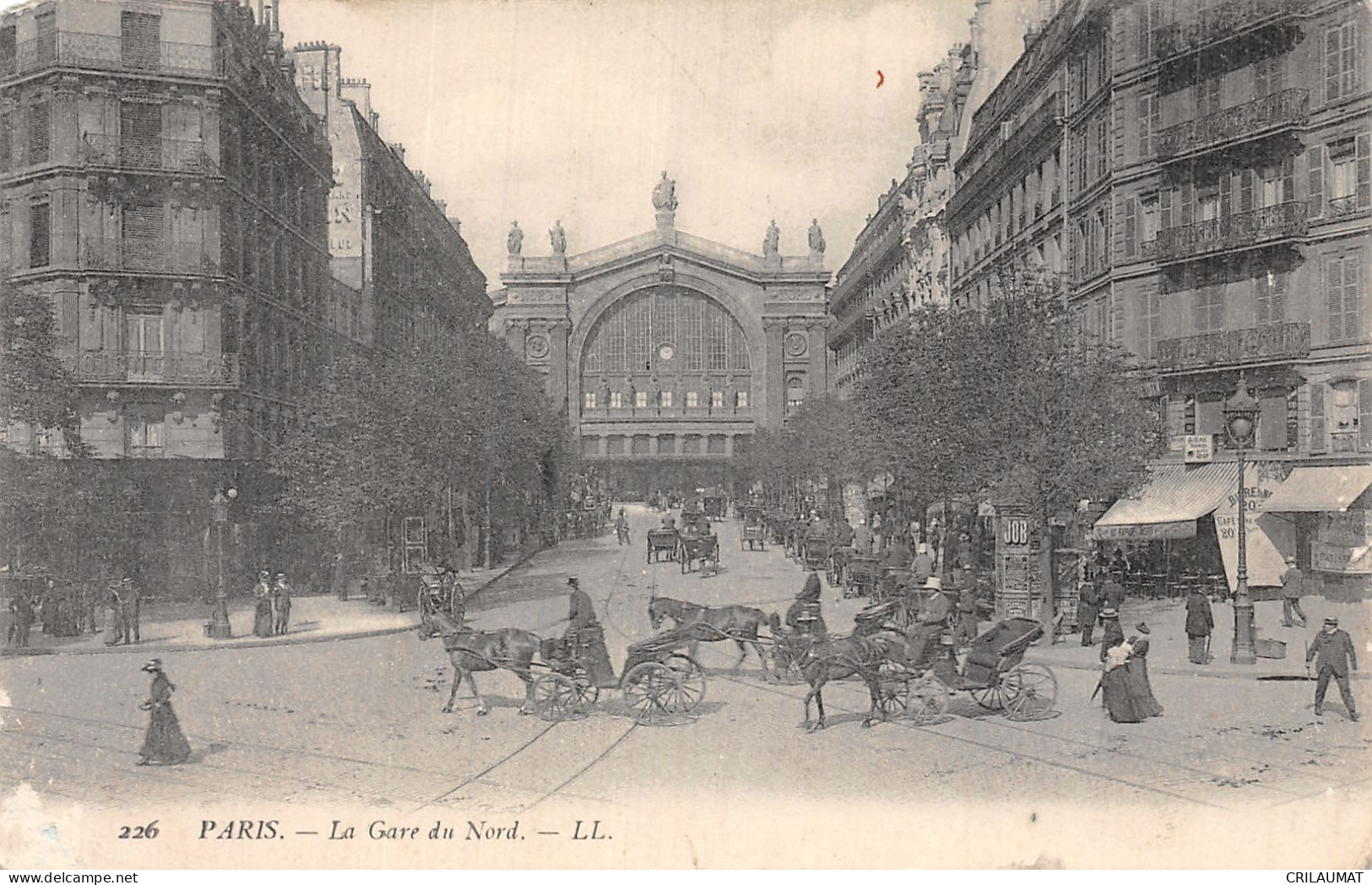 75-PARIS GARE DU NORD-N°5154-A/0109 - Métro Parisien, Gares