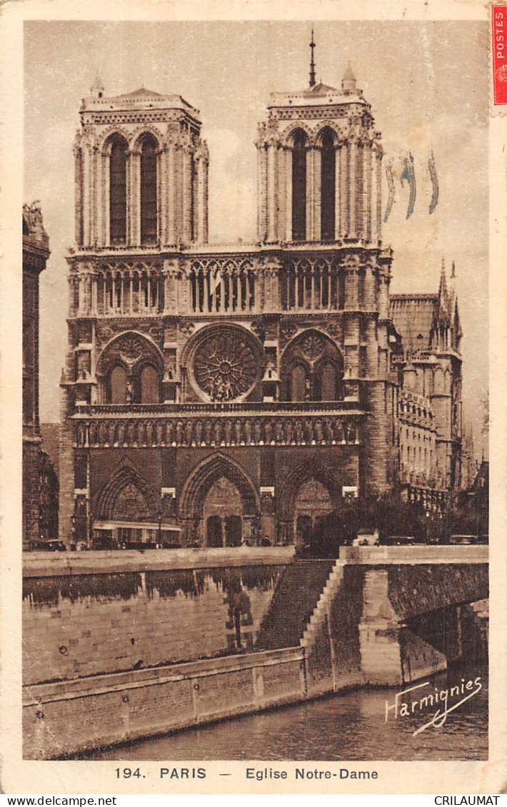 75-PARIS EGLISE NOTRE DAME-N°5154-A/0071 - Kirchen