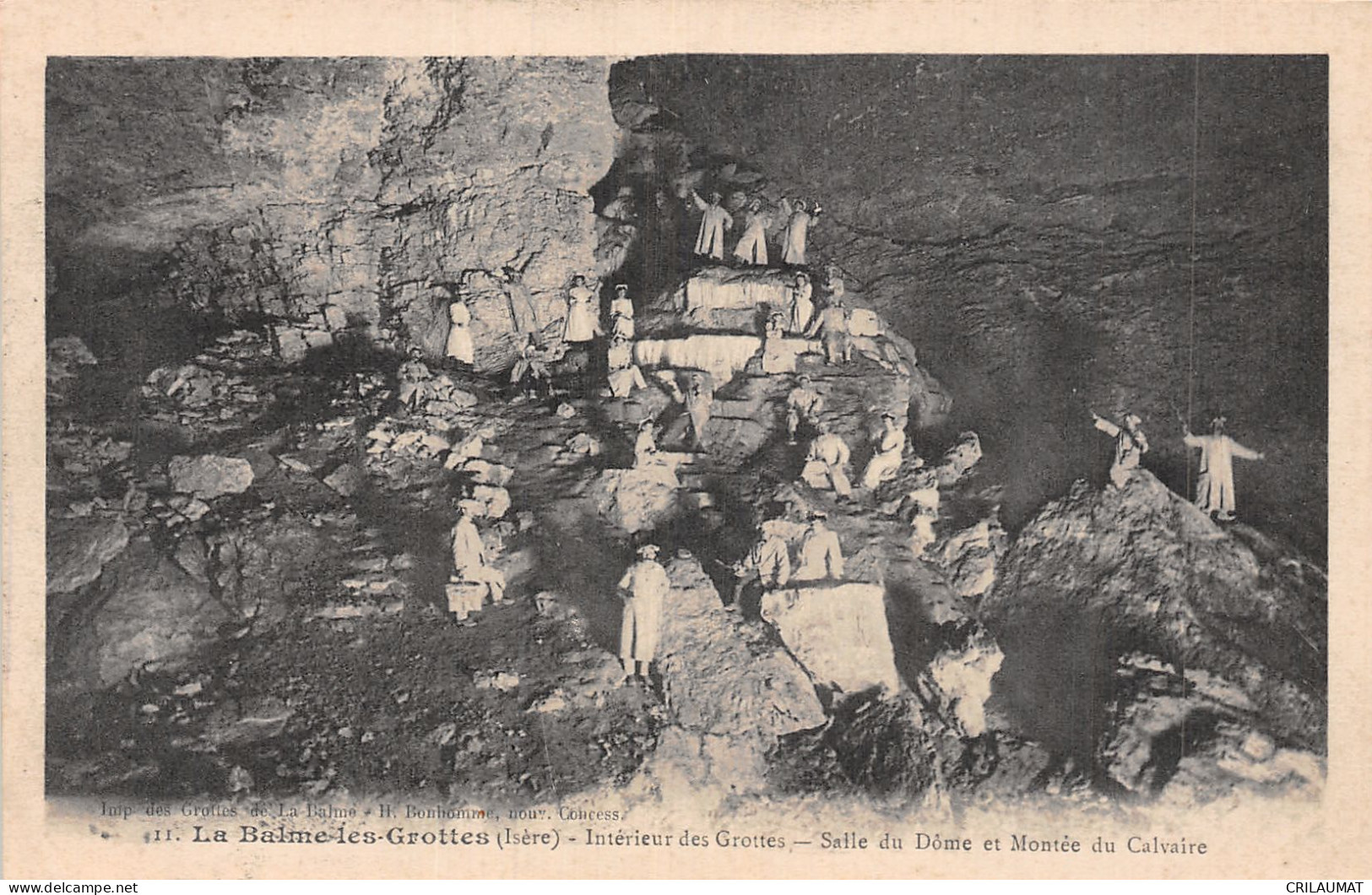 38-LA BALME LES GROTTES-N°5153-H/0301 - La Balme-les-Grottes