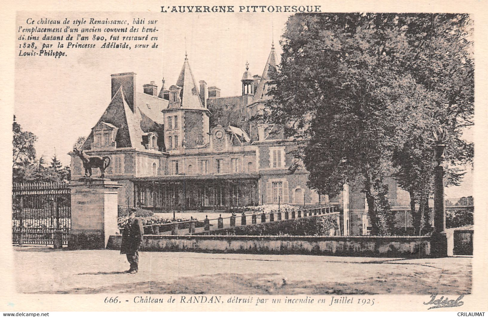 63-RANDAN LE CHÂTEAU-N°5153-H/0257 - Sonstige & Ohne Zuordnung