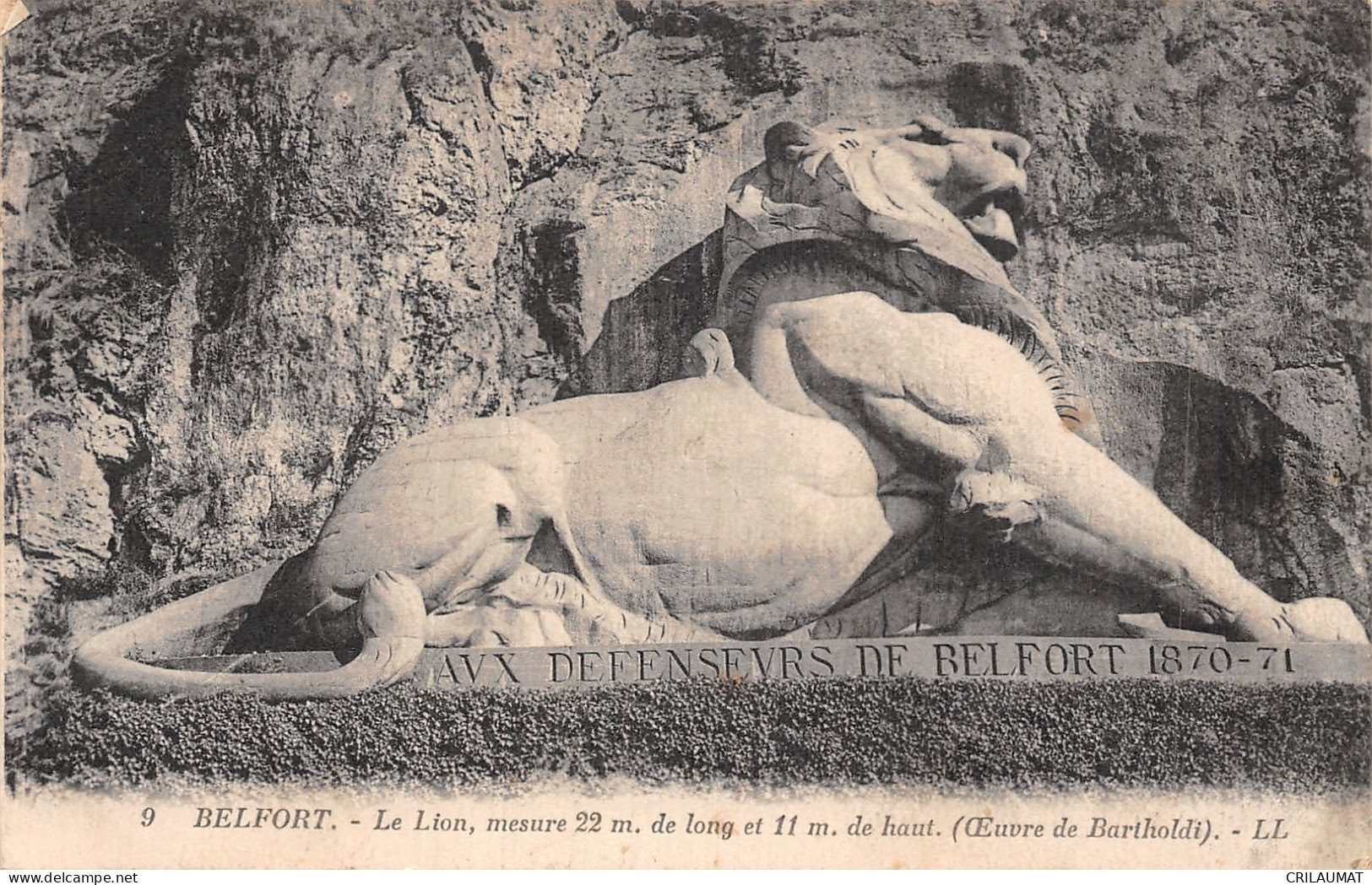 90-BELFORT LE LION-N°5153-H/0173 - Belfort - Ville