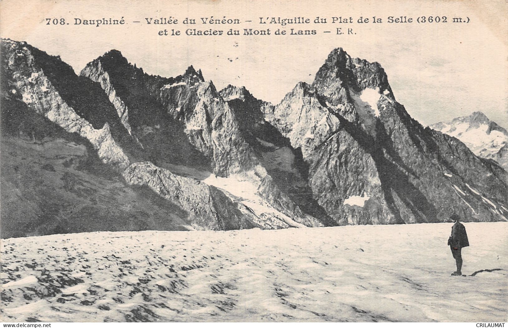 05-VALLEE DU VENEON AIGUILLE DU PLAT DE LA SELLE-N°5153-G/0379 - Other & Unclassified