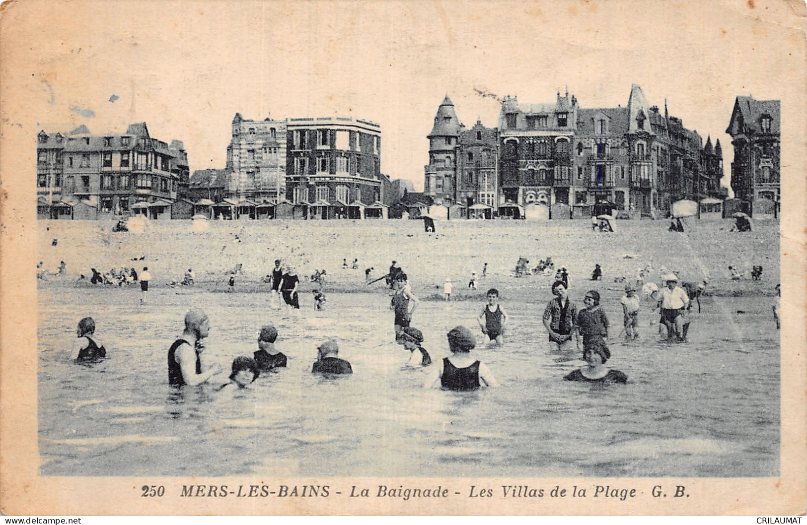 80-MERS LES BAINS-N°5153-G/0341 - Mers Les Bains