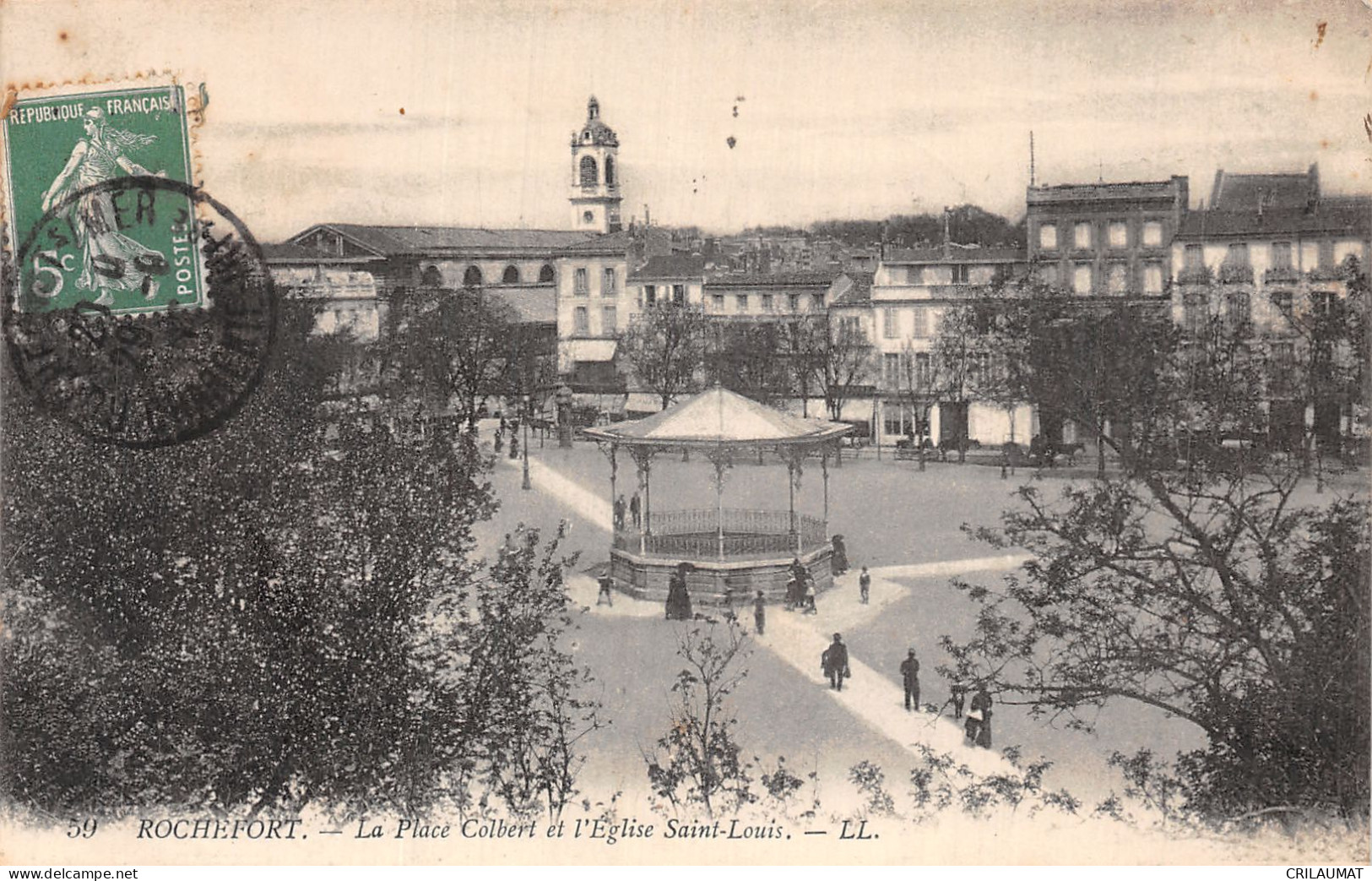 17-ROCHEFORT LA PLACE COLBERT-N°5153-G/0241 - Autres & Non Classés