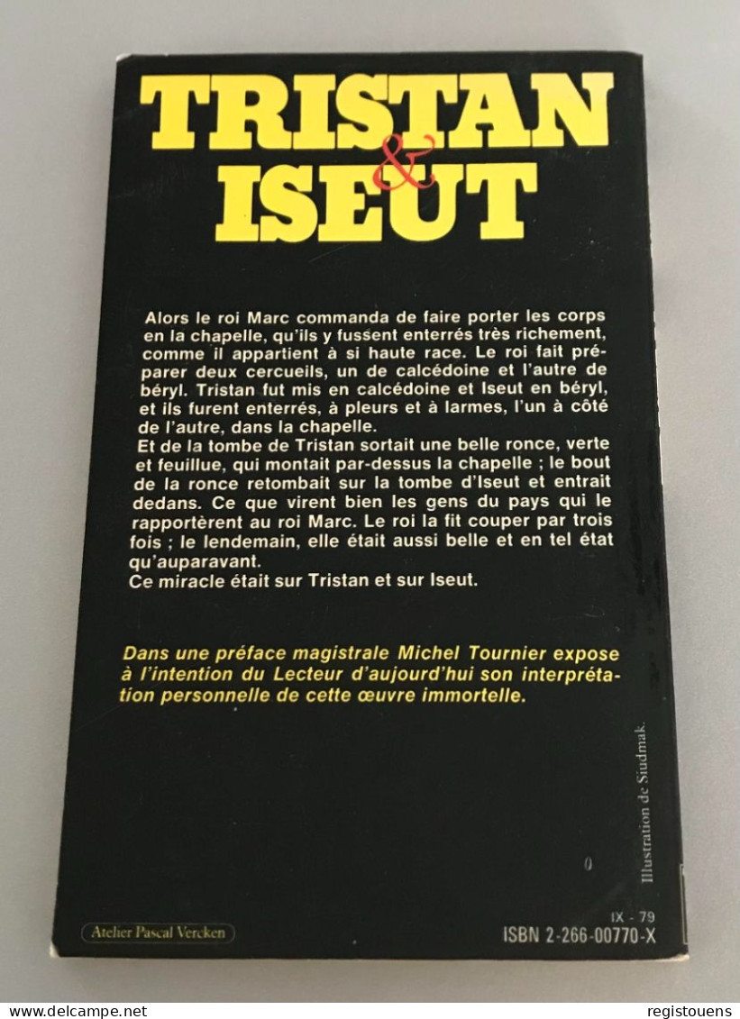 Tristan & Iseut Présenté Par Michel Tournier - Other & Unclassified