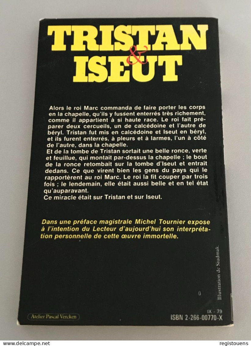 Tristan & Iseut Présenté Par Michel Tournier - Andere & Zonder Classificatie