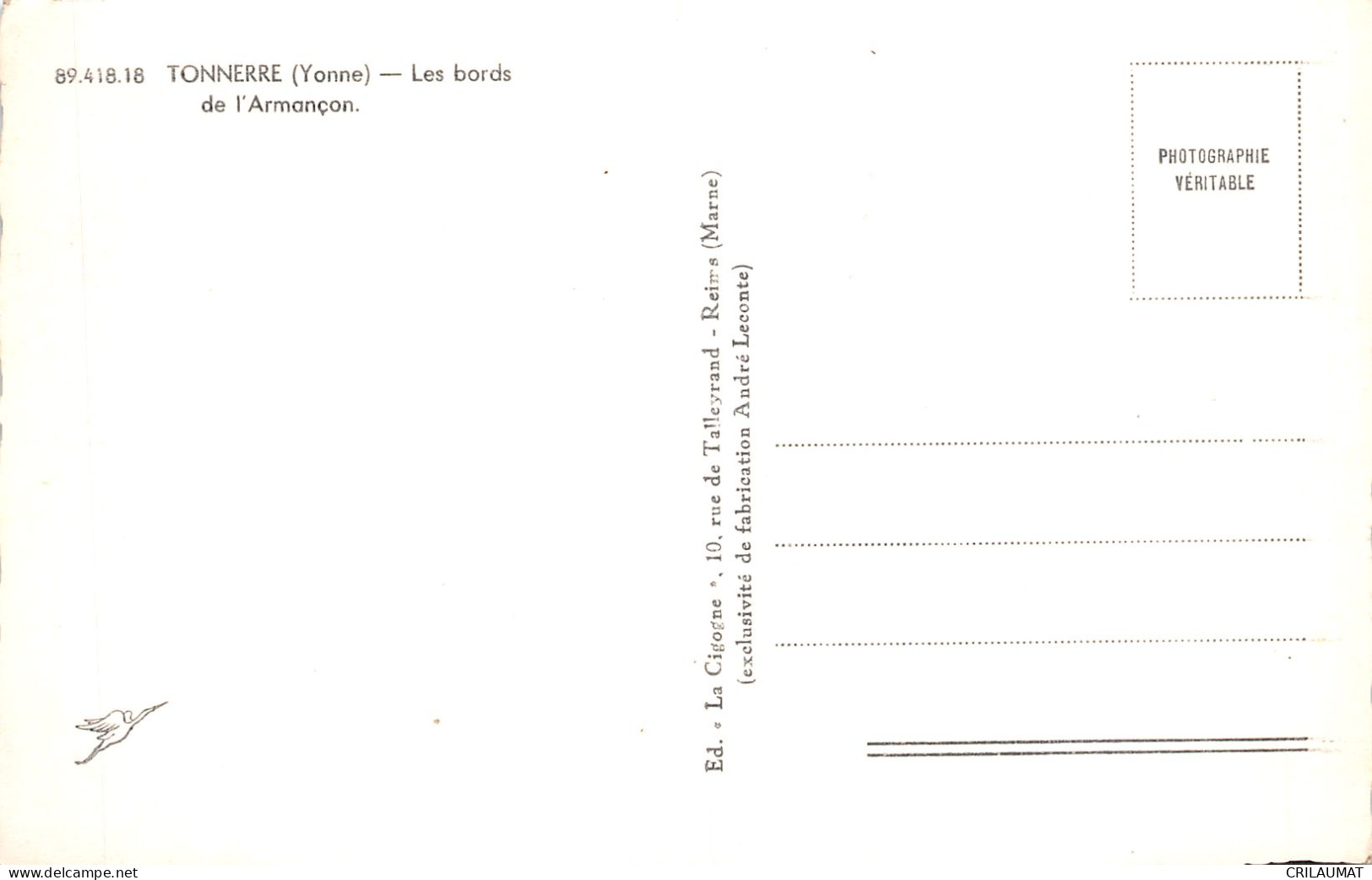 89-TONNERRE-N°5154-B/0383 - Tonnerre